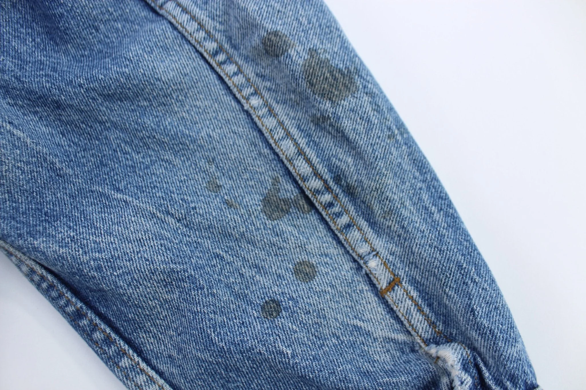 80's Lee Medium Wash Denim Trucker Jacket - Image 3