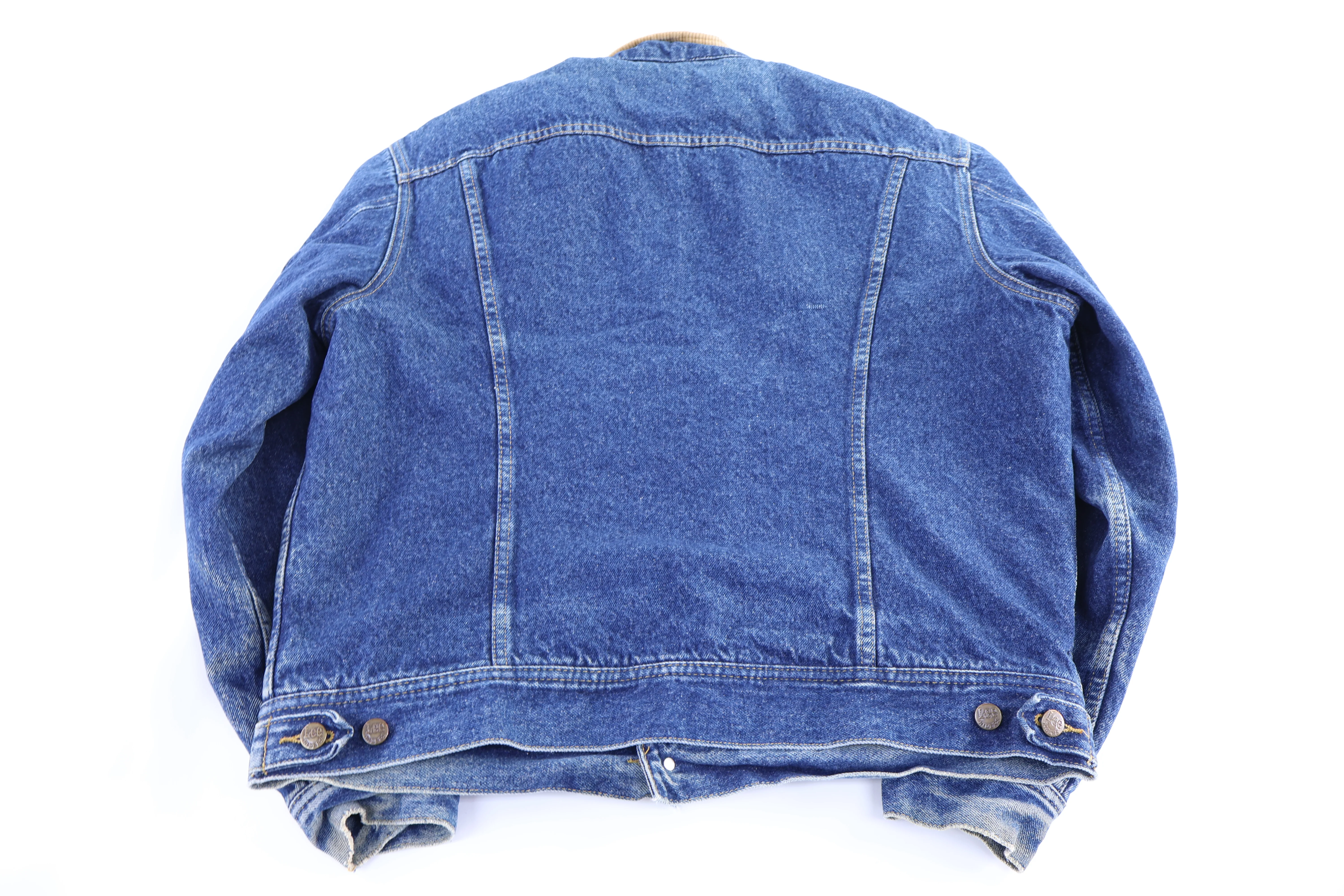 80's Lee Storm Rider Dark Wash Denim Jacket - Image 2