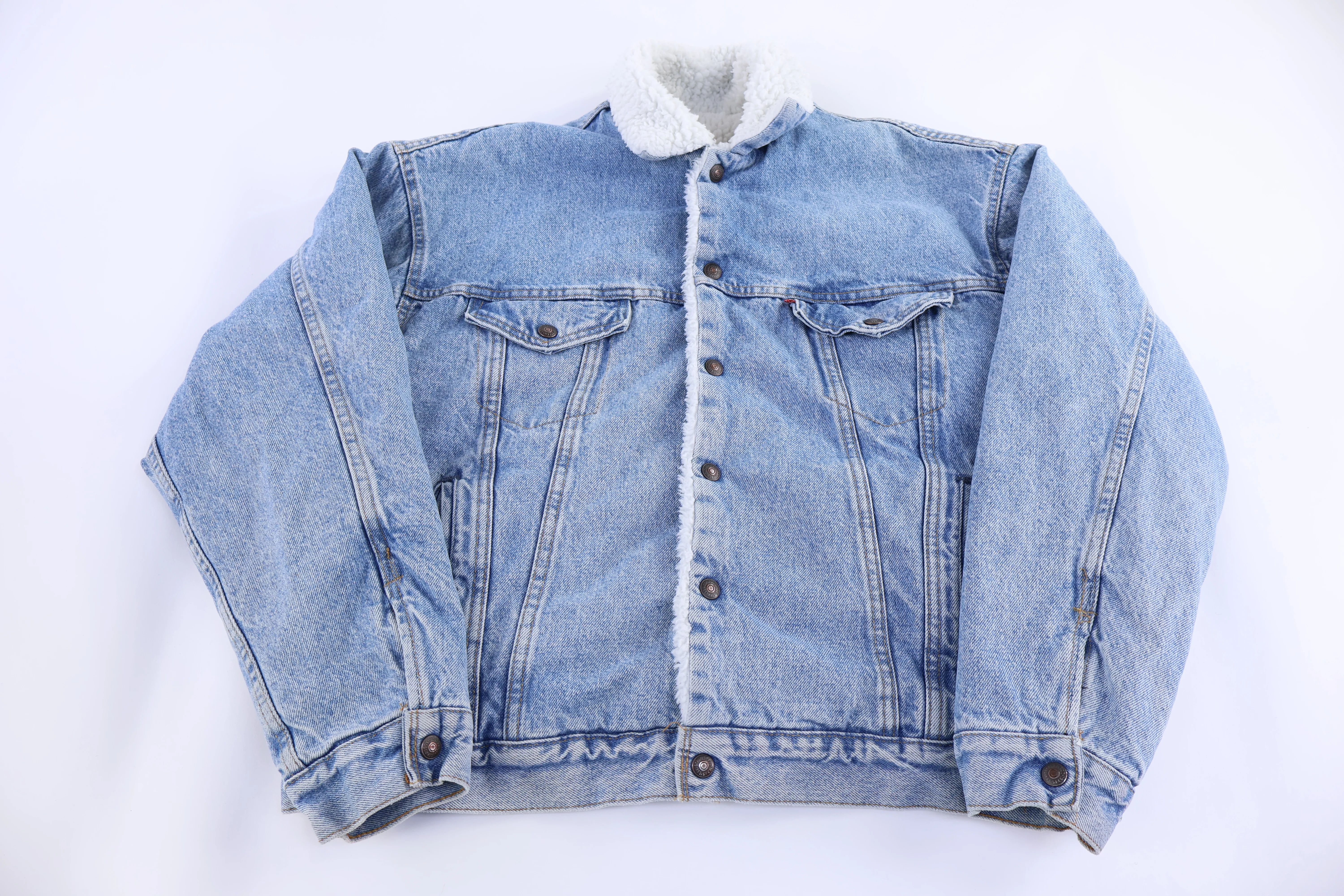 80's Levi's Sherpa Lined Denim Jacket