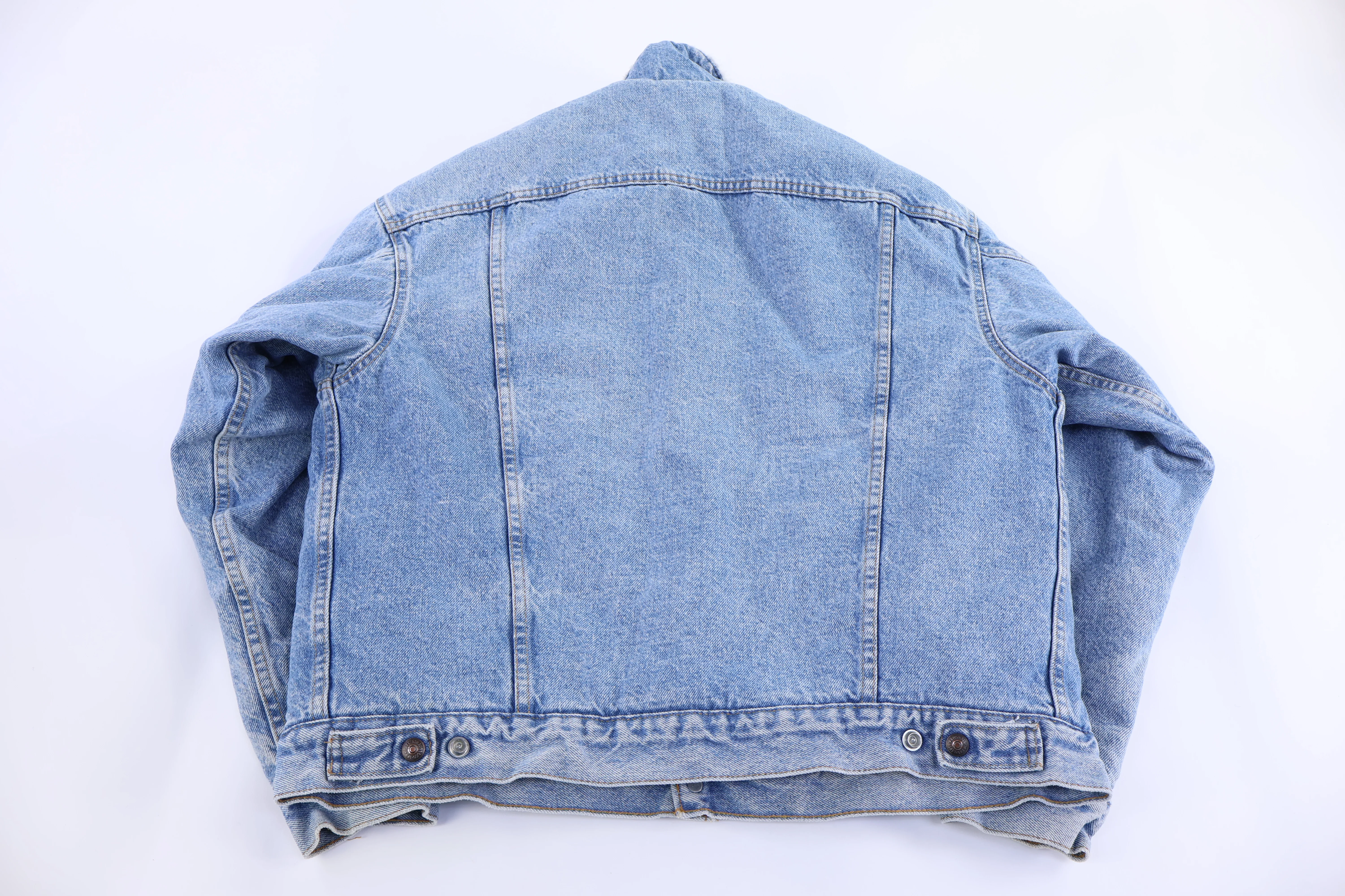 80's Levi's Sherpa Lined Denim Jacket - Image 2