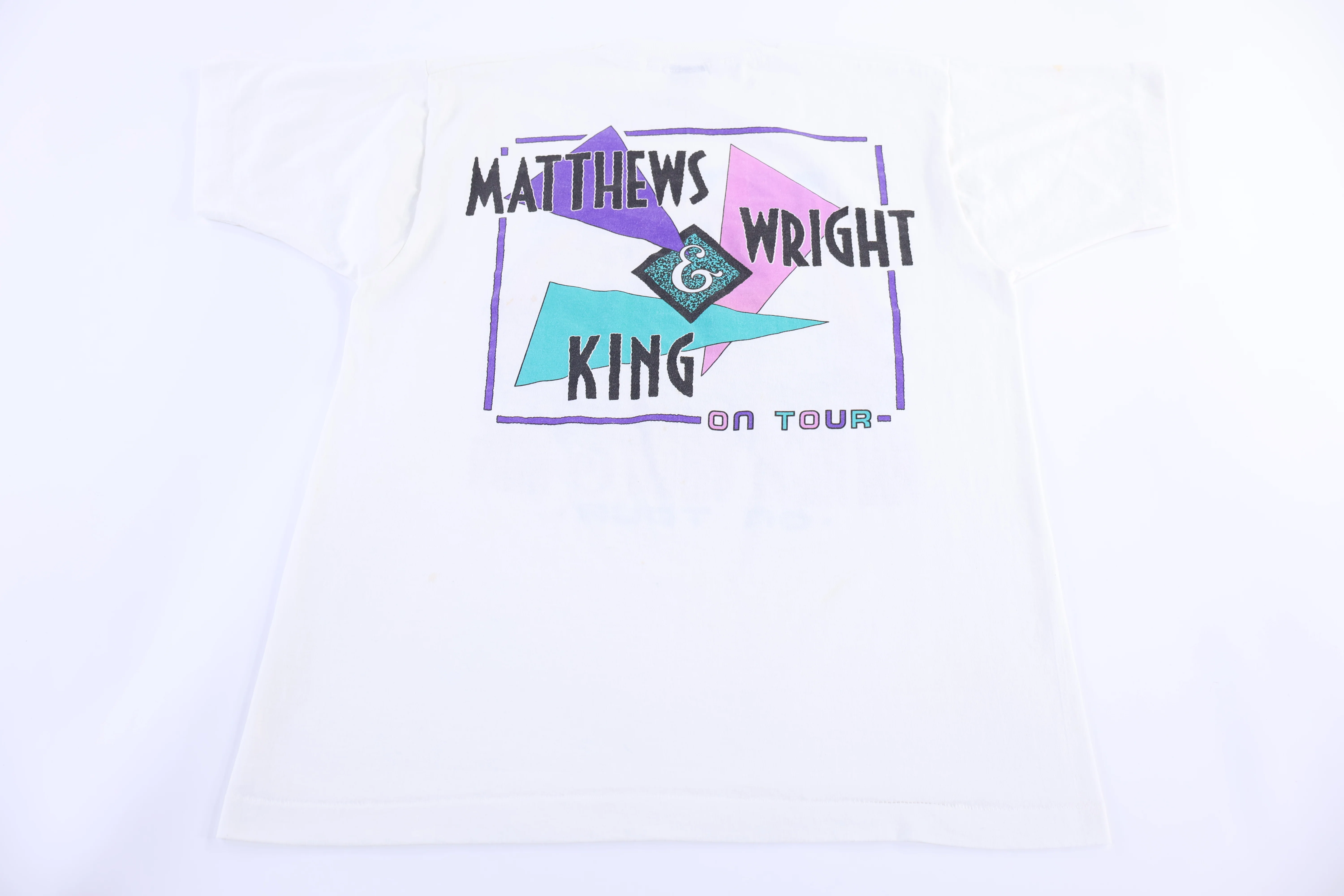 80's Matthews Wright & King On Tour T-shirt - Image 2