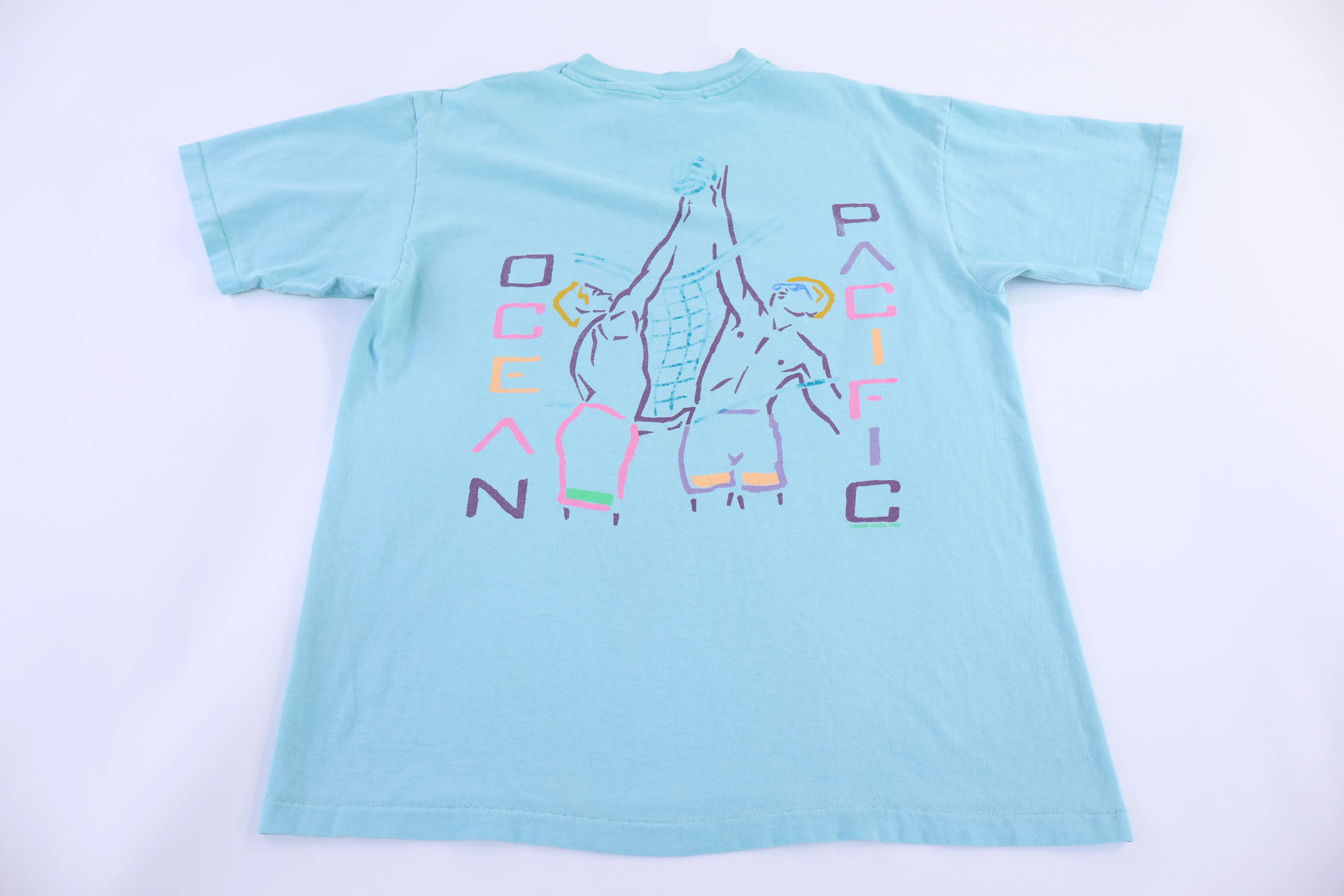 80's Ocean Pacific Surfing T-shirt - Image 2