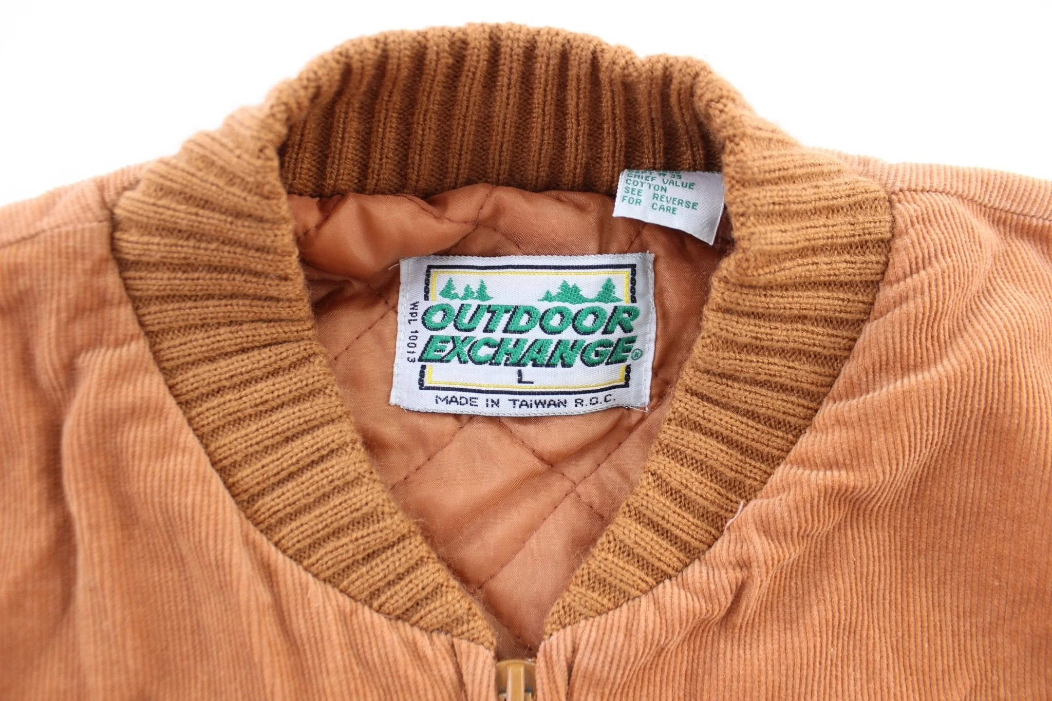 80's Outdoor Exchange Bronze Zip Up Vest - Image 3