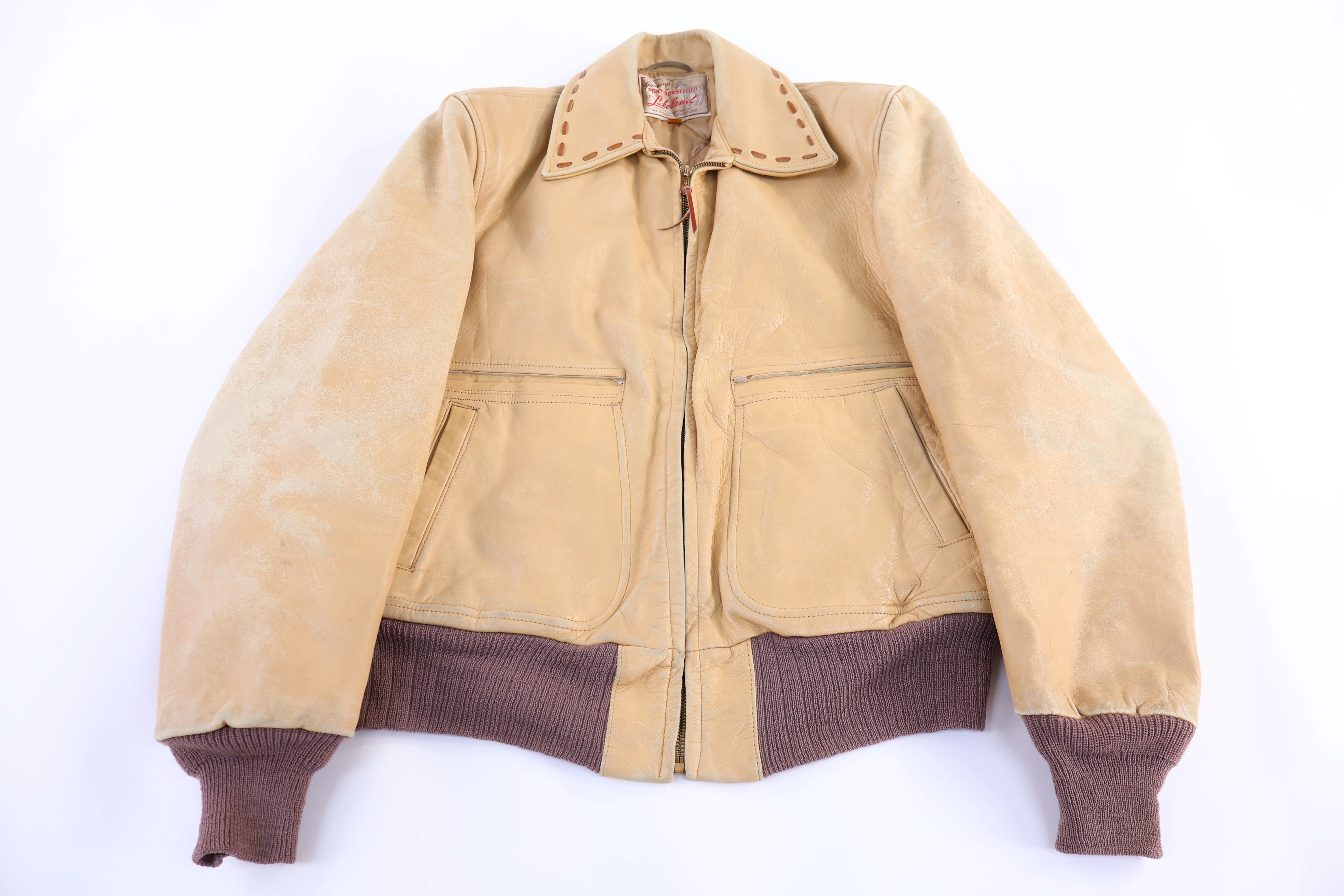 Pony Horsehide by Lakeland Bomber Jacket