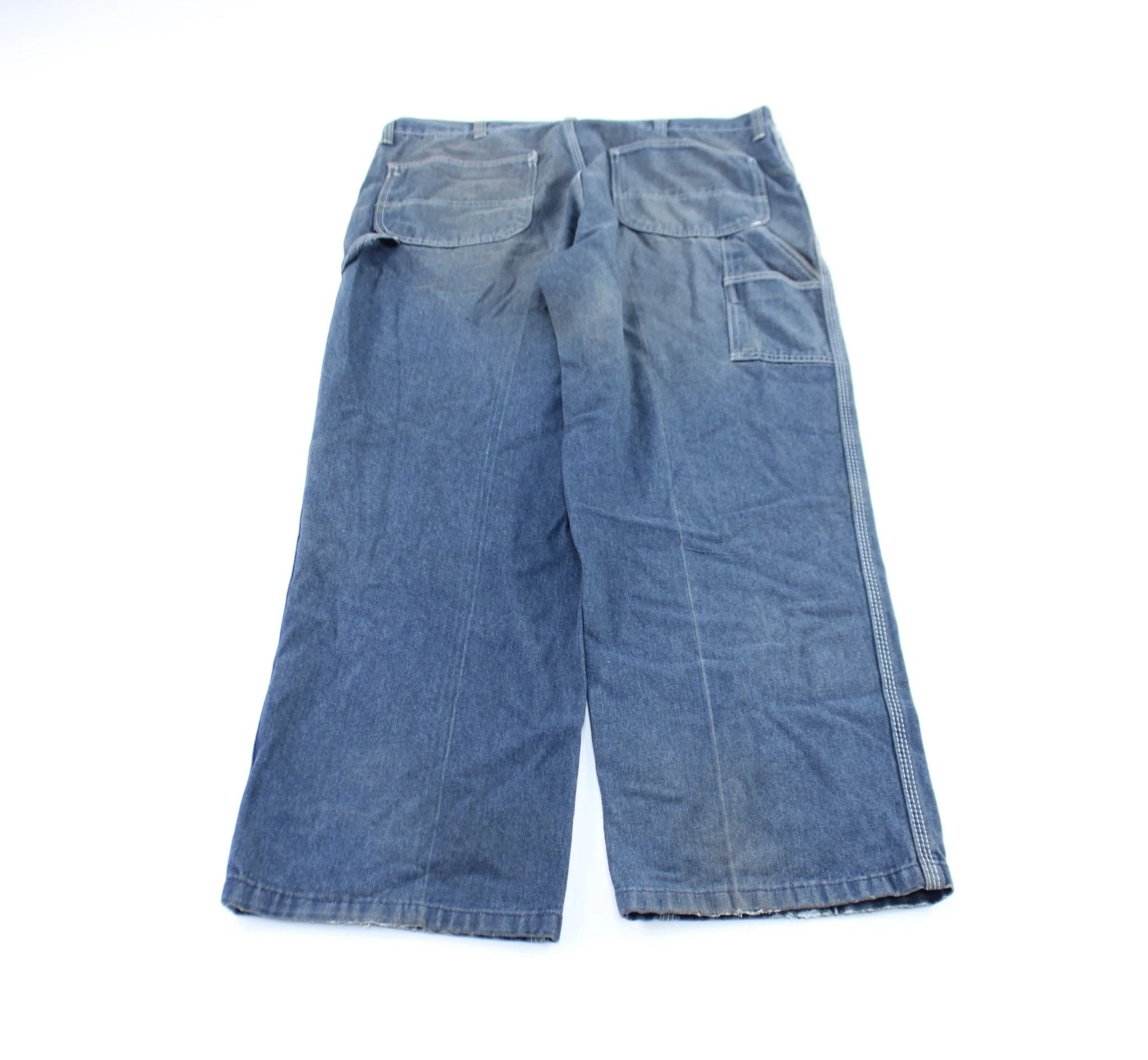 80's Roebucks Denim Carpenter Jeans - Image 2