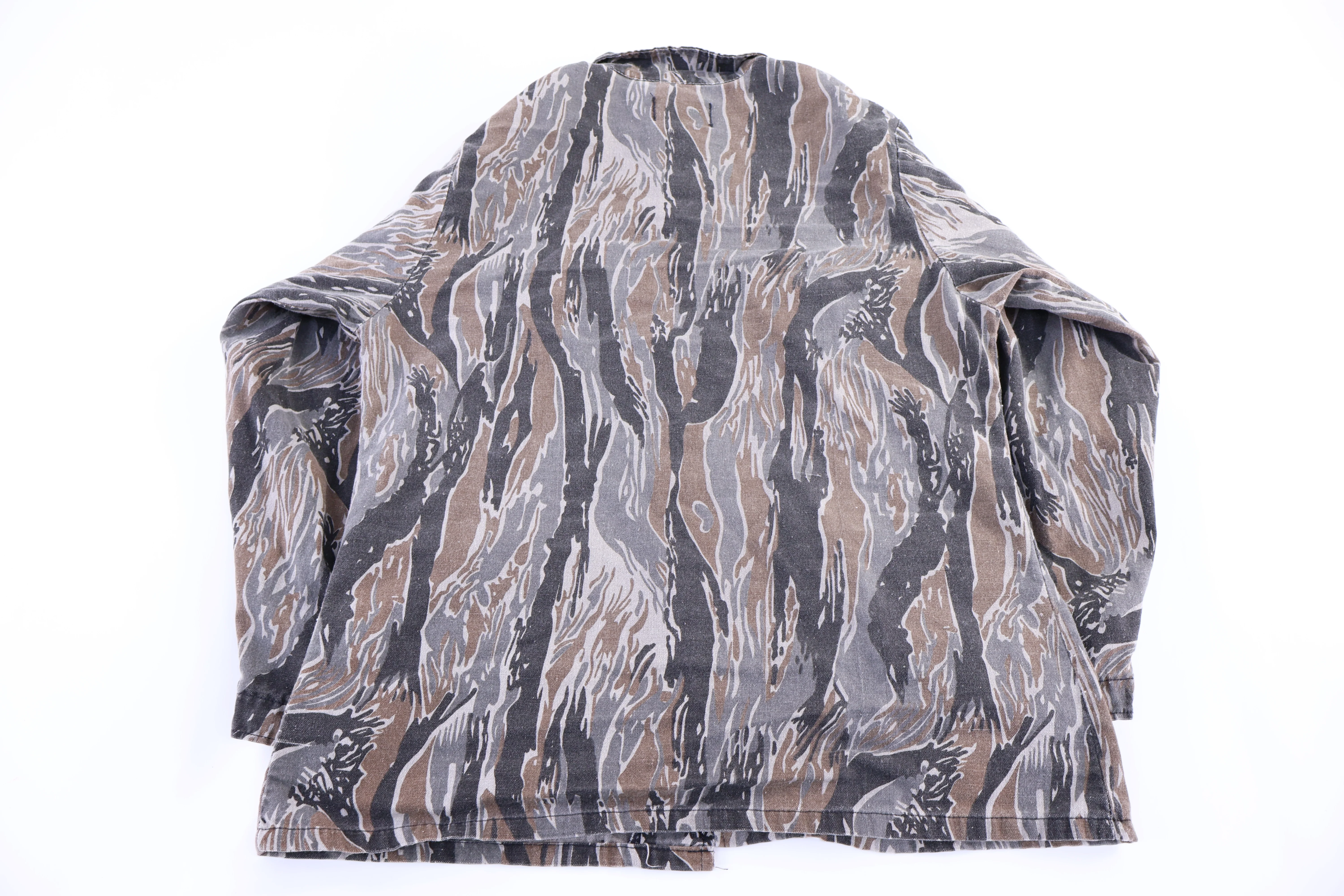 80's Saf Bak Lightweight Camo Chore Jacket - Image 2