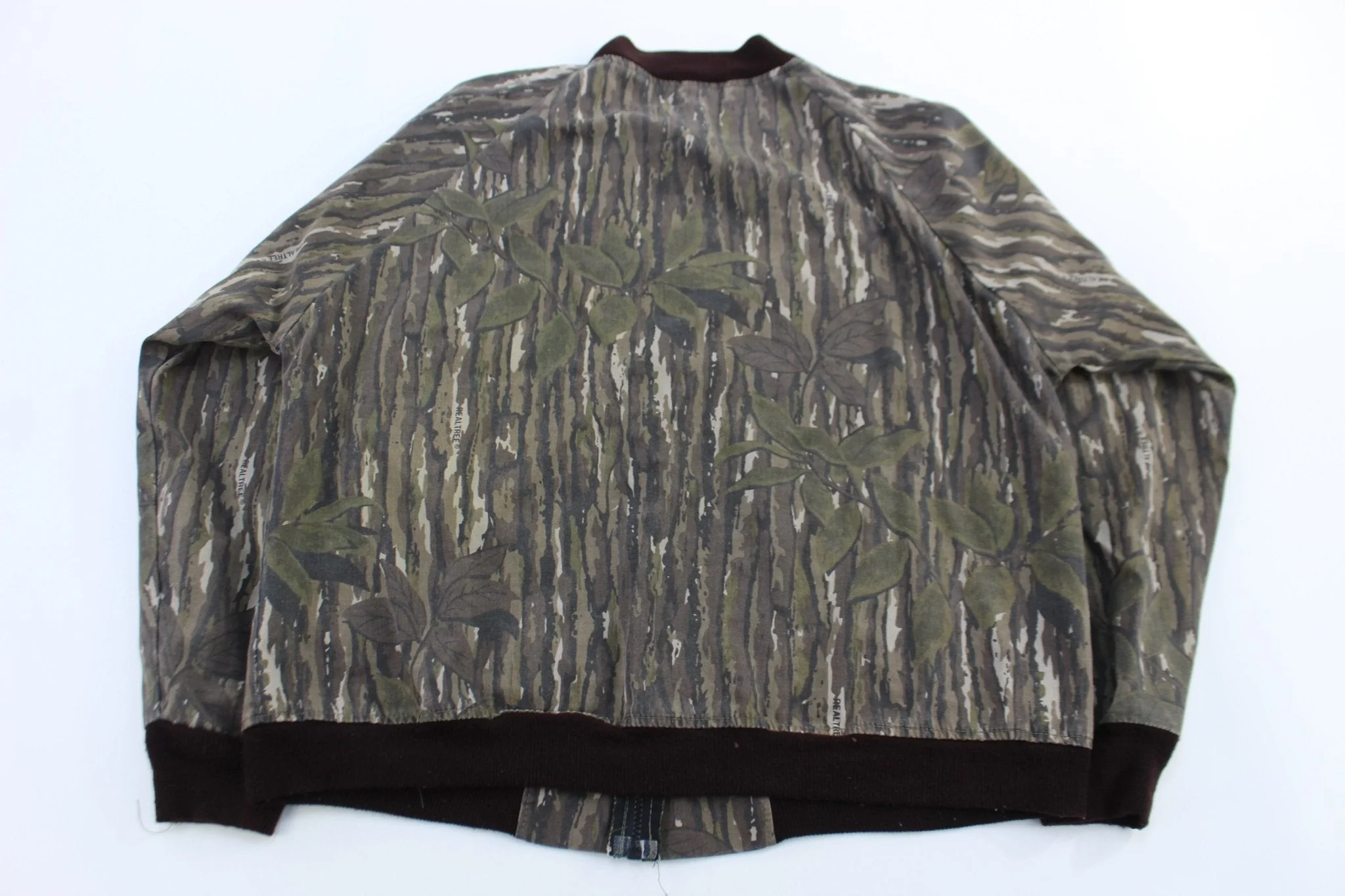 80's Saft Bak Camo Full Zip Jacket - Image 3