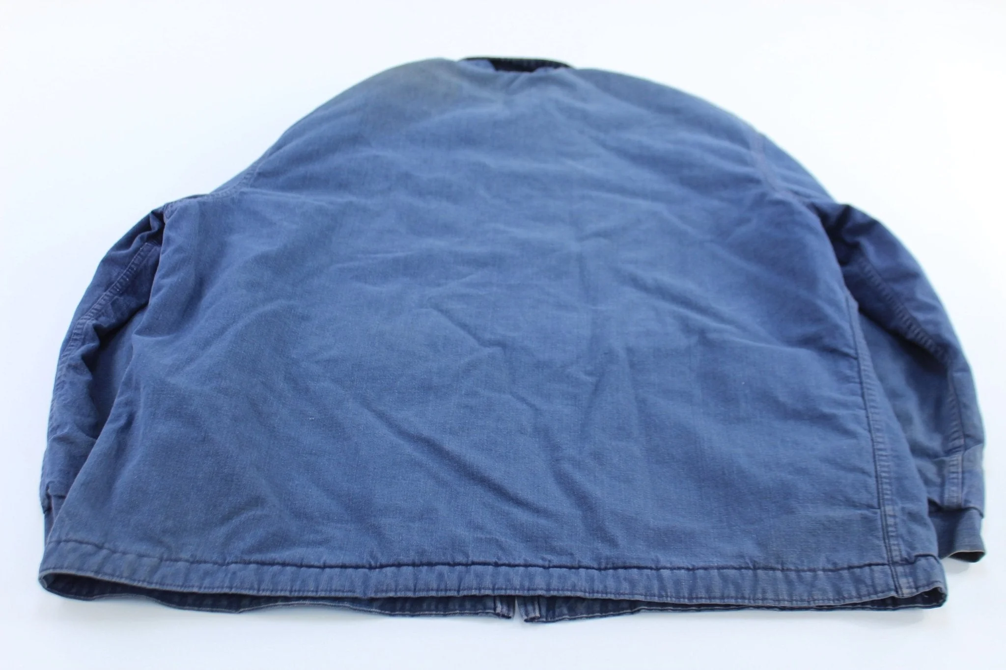 80's Sears Denim Quilted Zip Up Jacket - Image 2