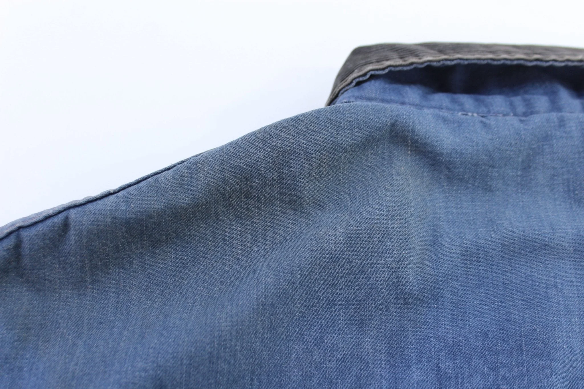 80's Sears Denim Quilted Zip Up Jacket - Image 4