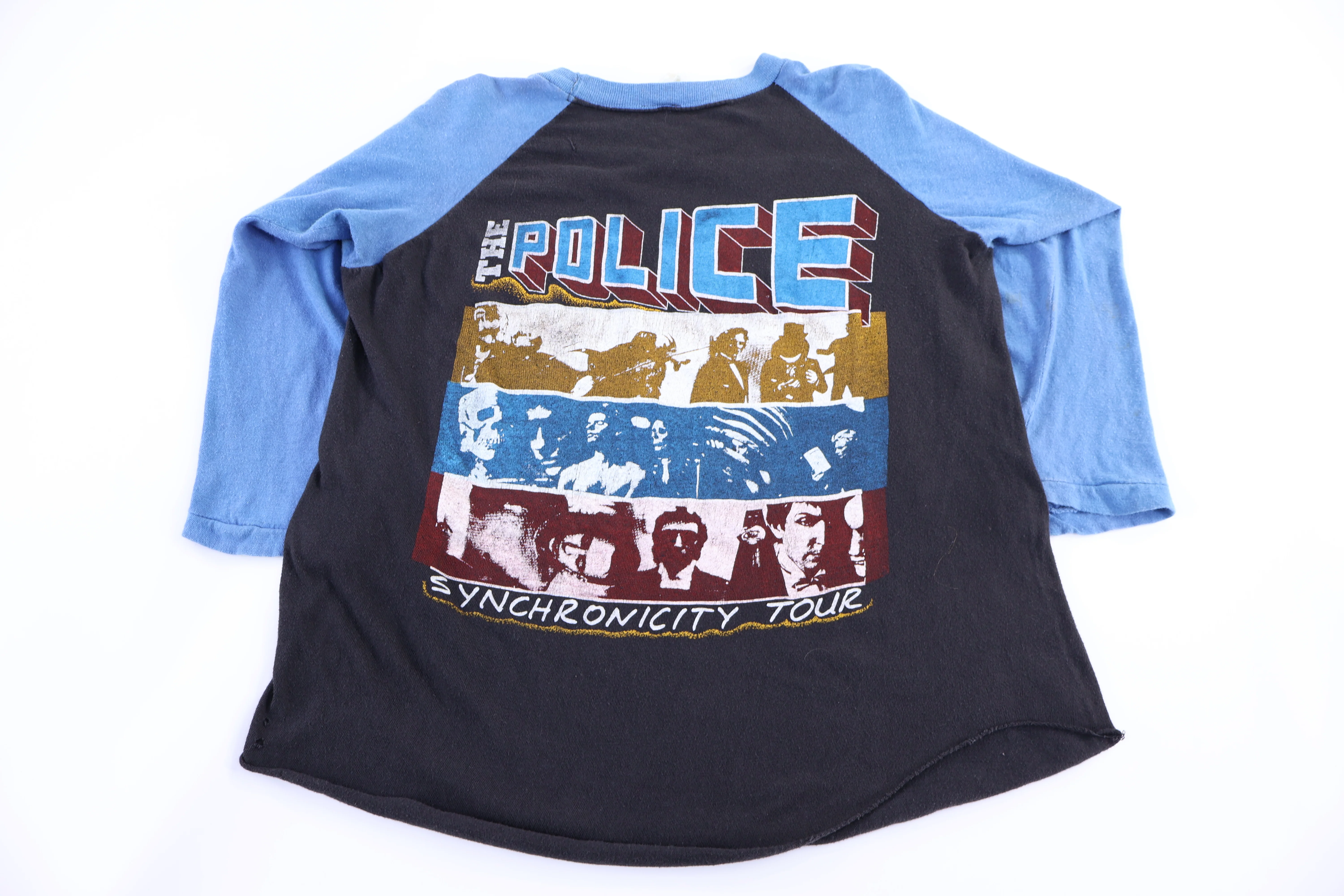 80's The Police Raglan T-shirt - Image 2