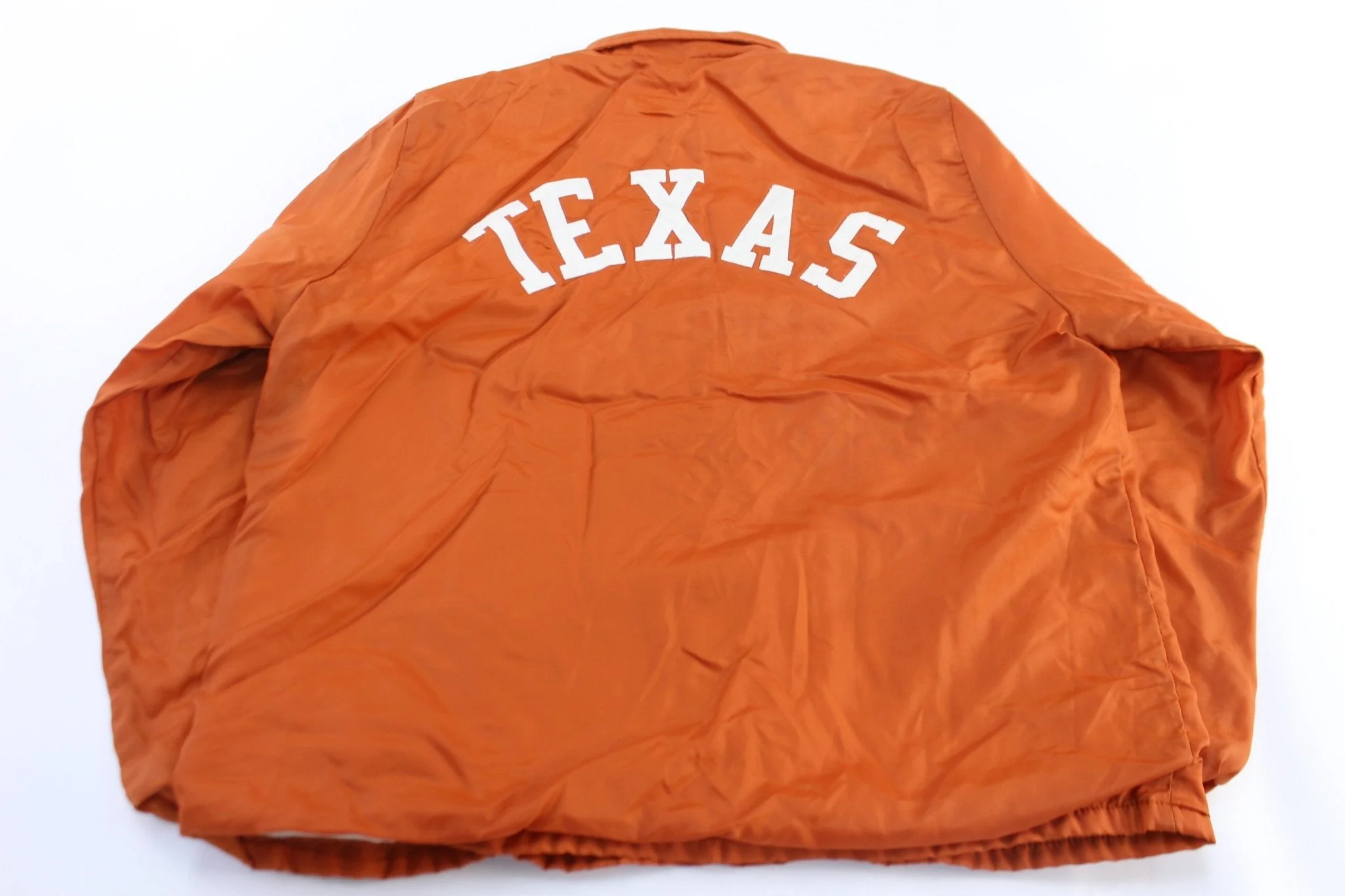 80's University of Texas Embroidered Windbreaker Jacket - Image 2