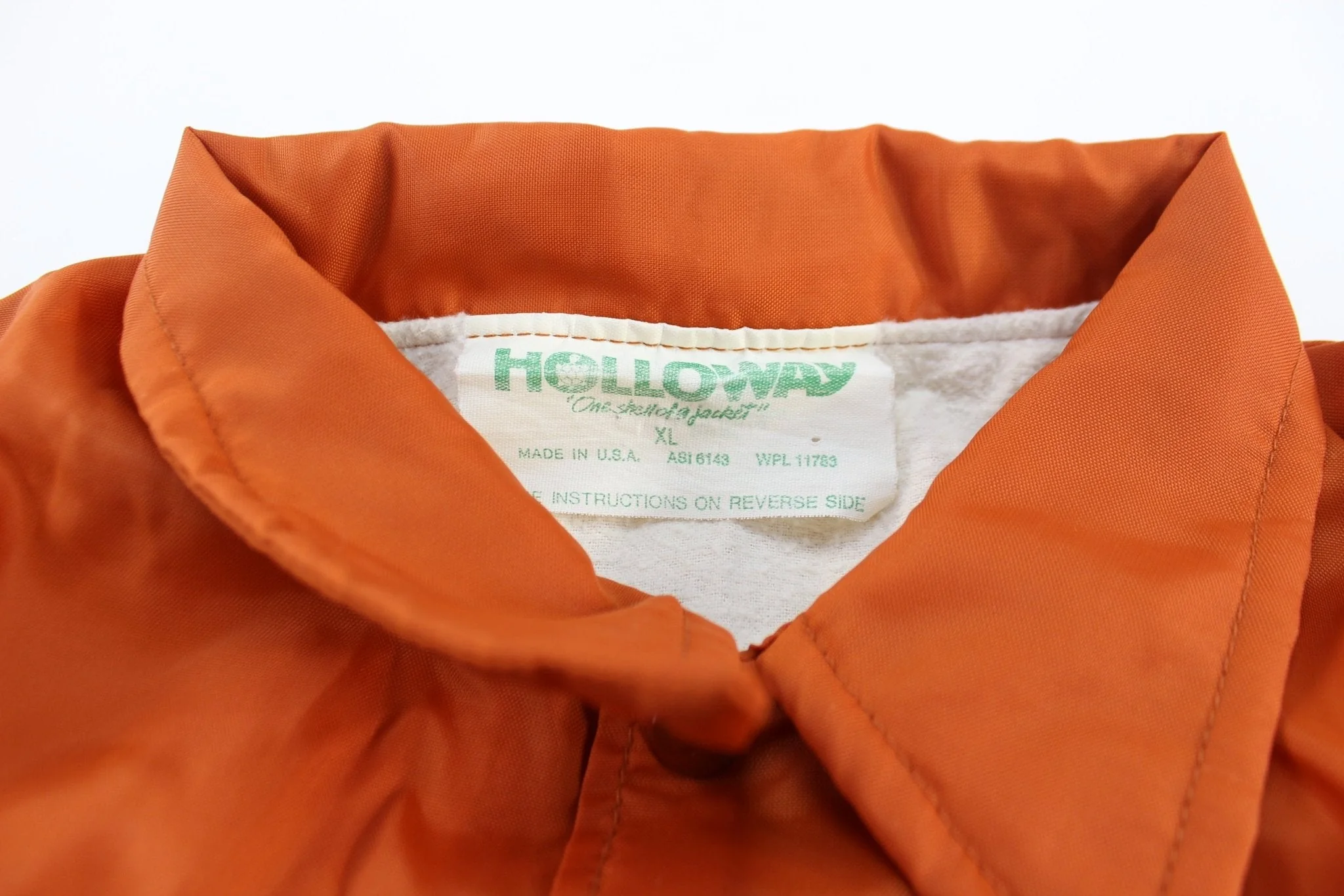 80's University of Texas Embroidered Windbreaker Jacket - Image 3