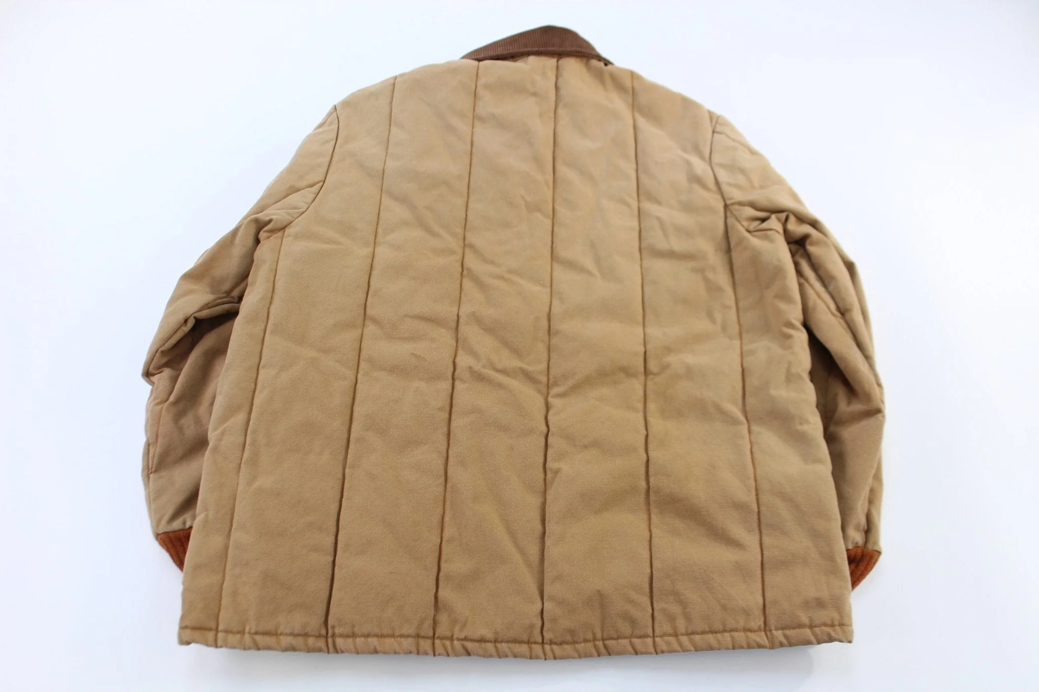 80's Wall's Blizzard Puffer Workwear Jacket - Image 2