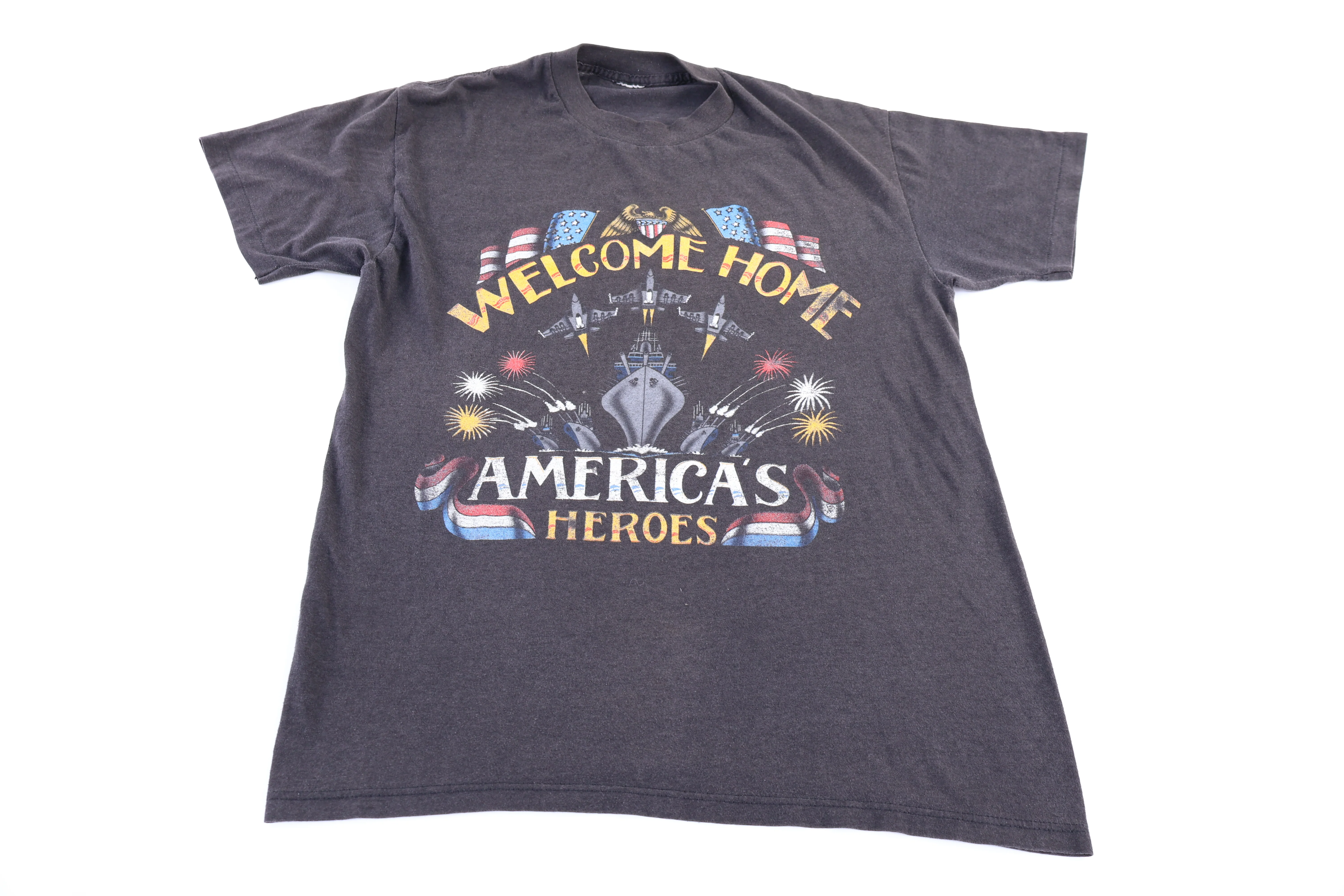 80's Welcome Home America's Heroes T-shirt
