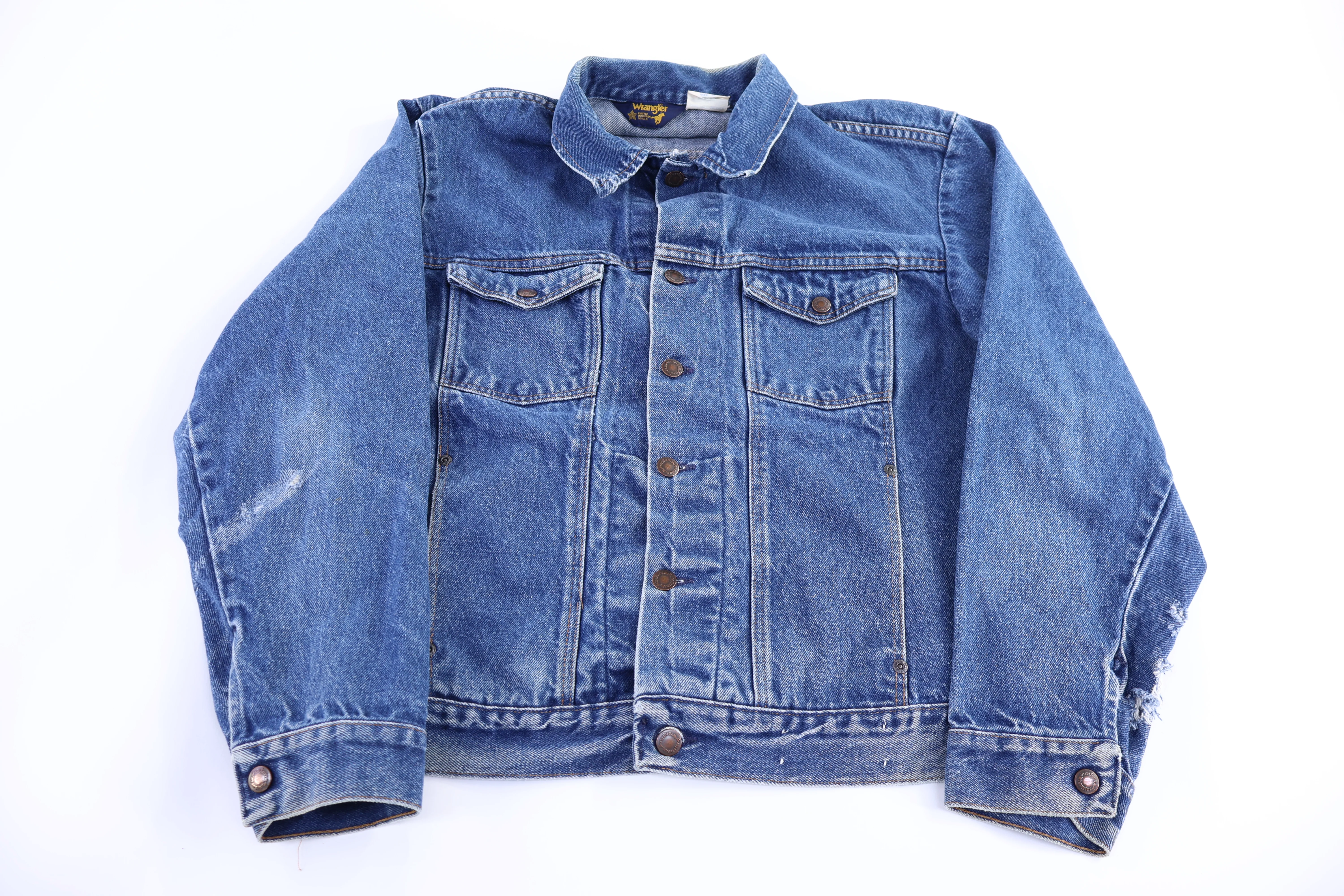 80's Wrangler Medium Wash Denim Jacket