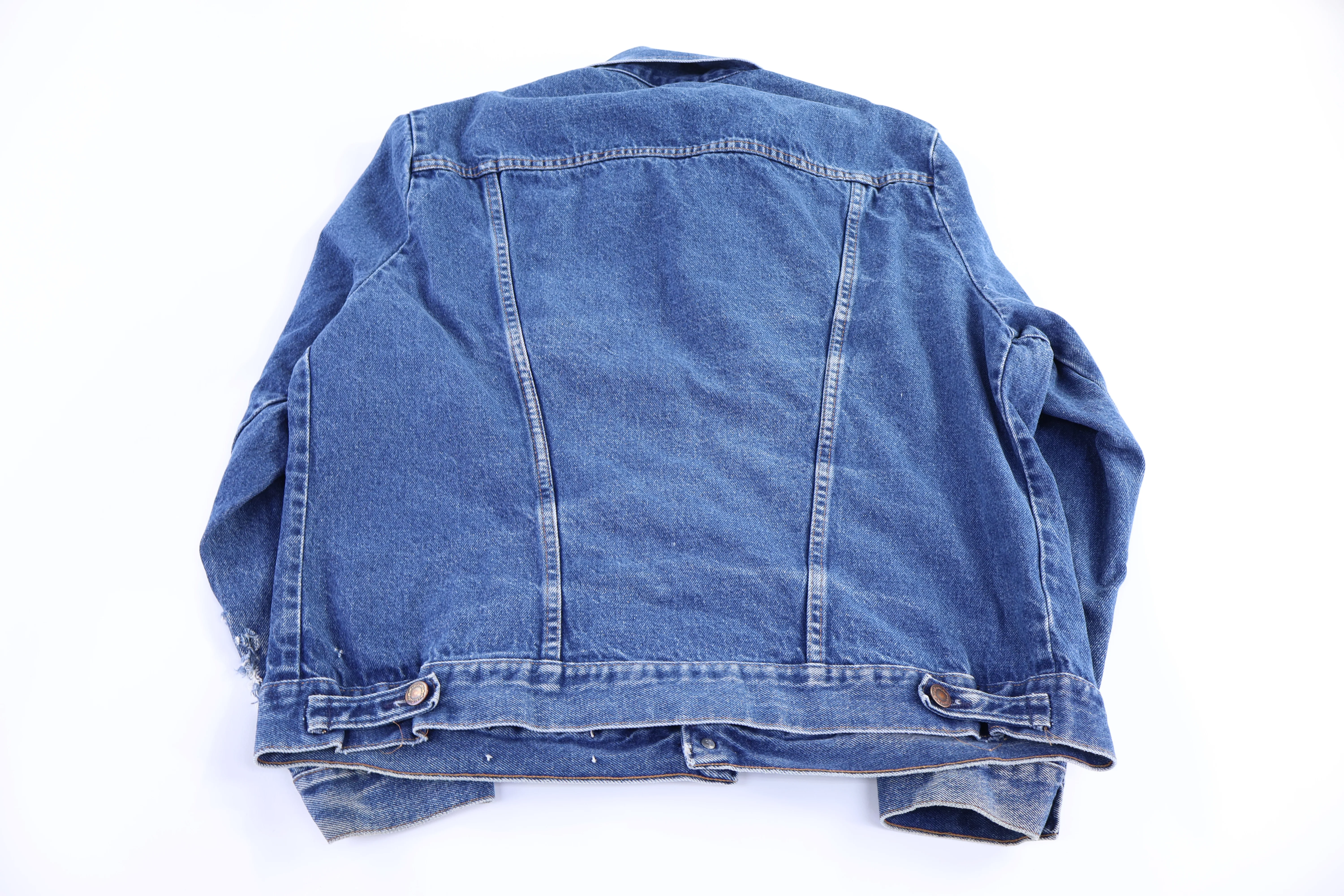 80's Wrangler Medium Wash Denim Jacket - Image 2