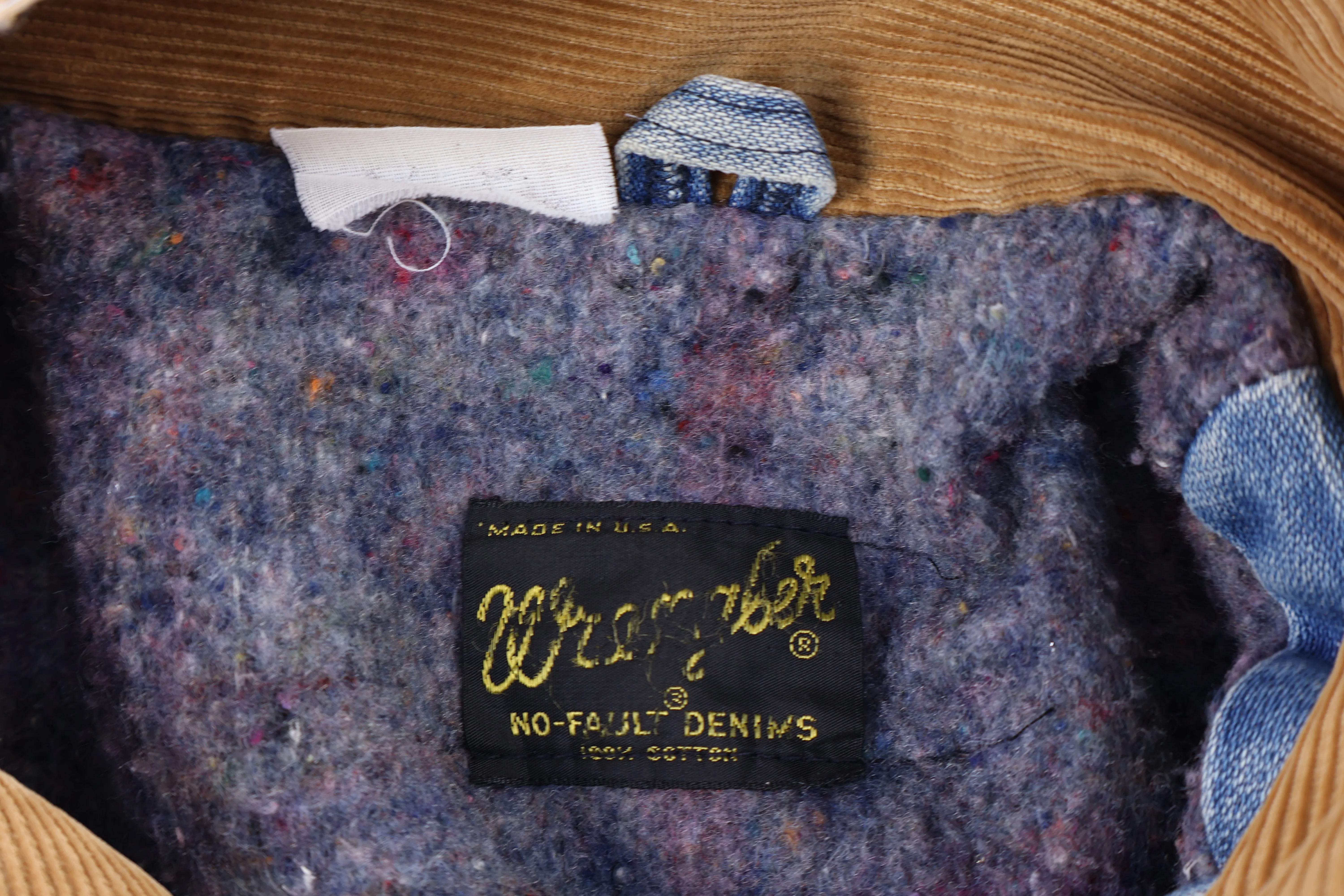 80's Wrangler No Fault Denim Trucker Jacket - Image 3