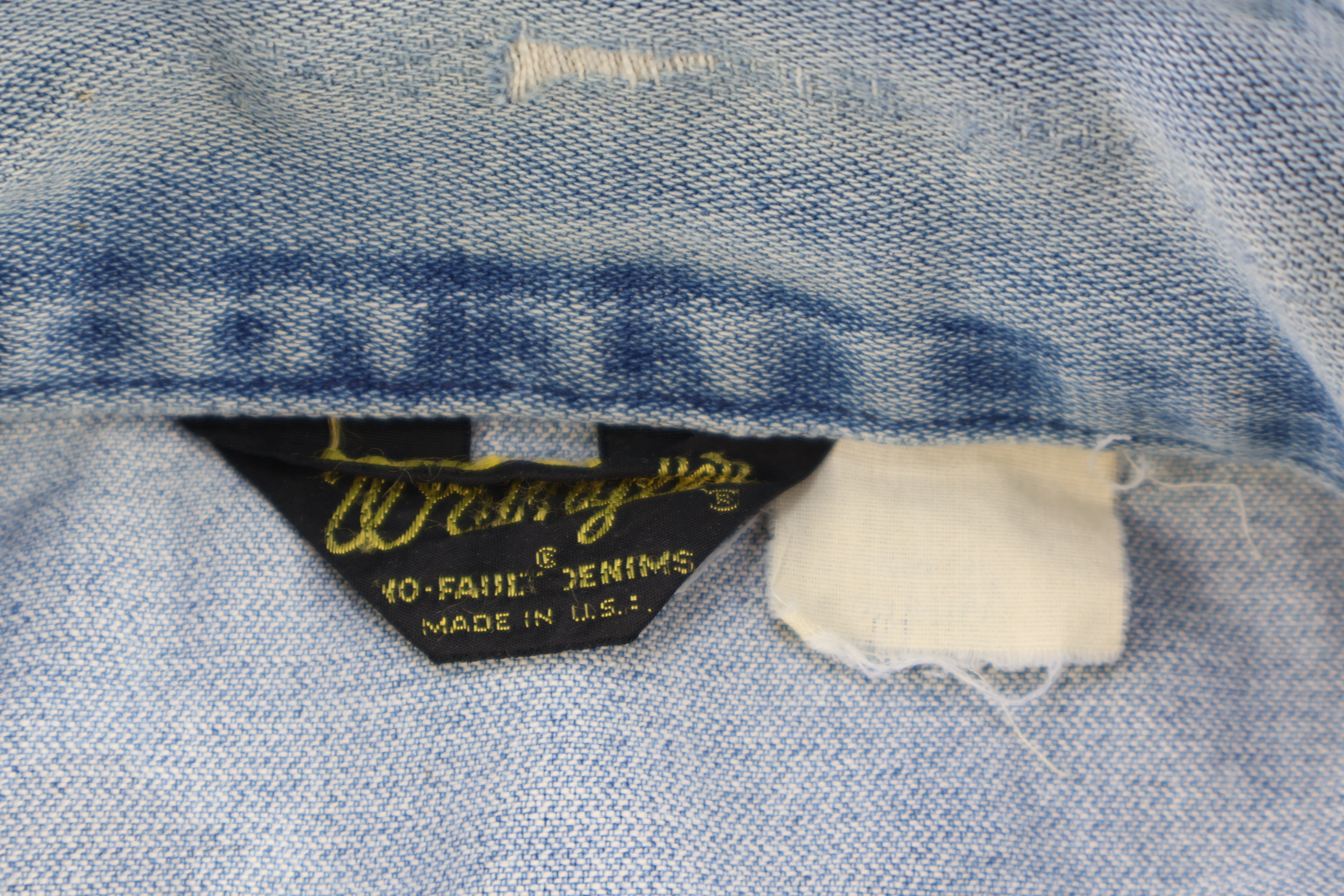 80's Wrangler No Fault Denims Jacket - Image 5