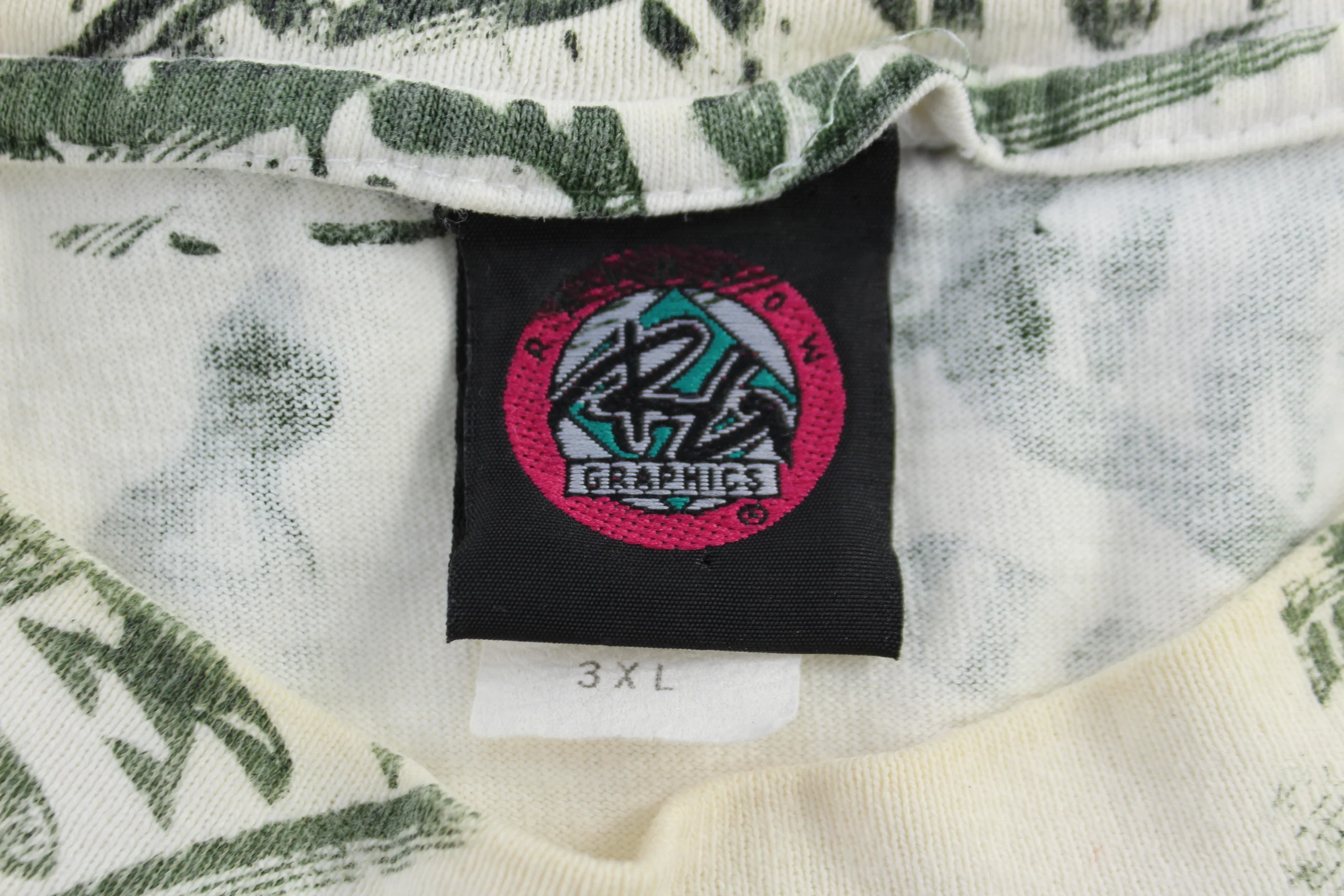 90's 100 Dollar Bill All Over Graphic T-shirt - Image 5