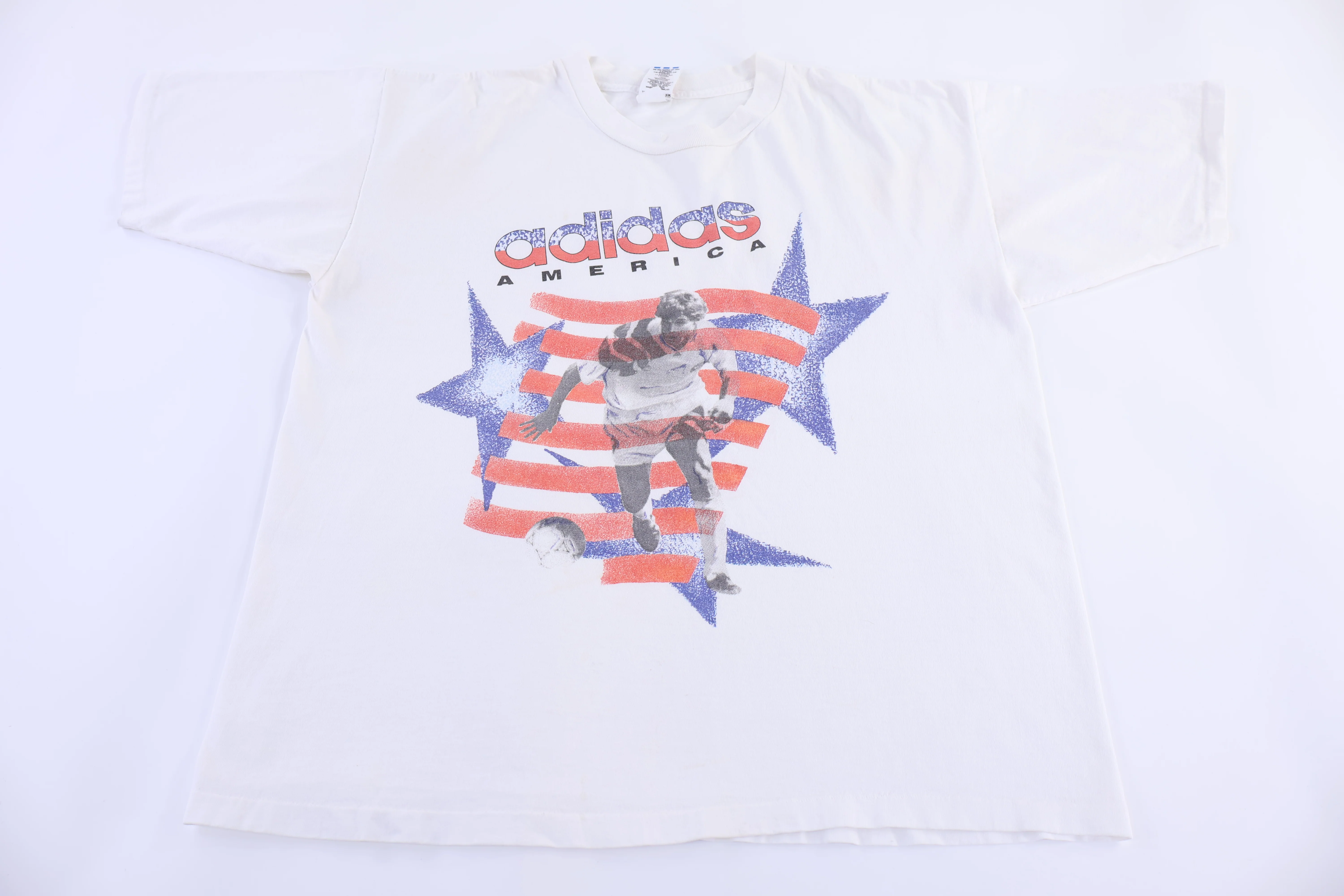 90's Adidas America Soccer T-shirt