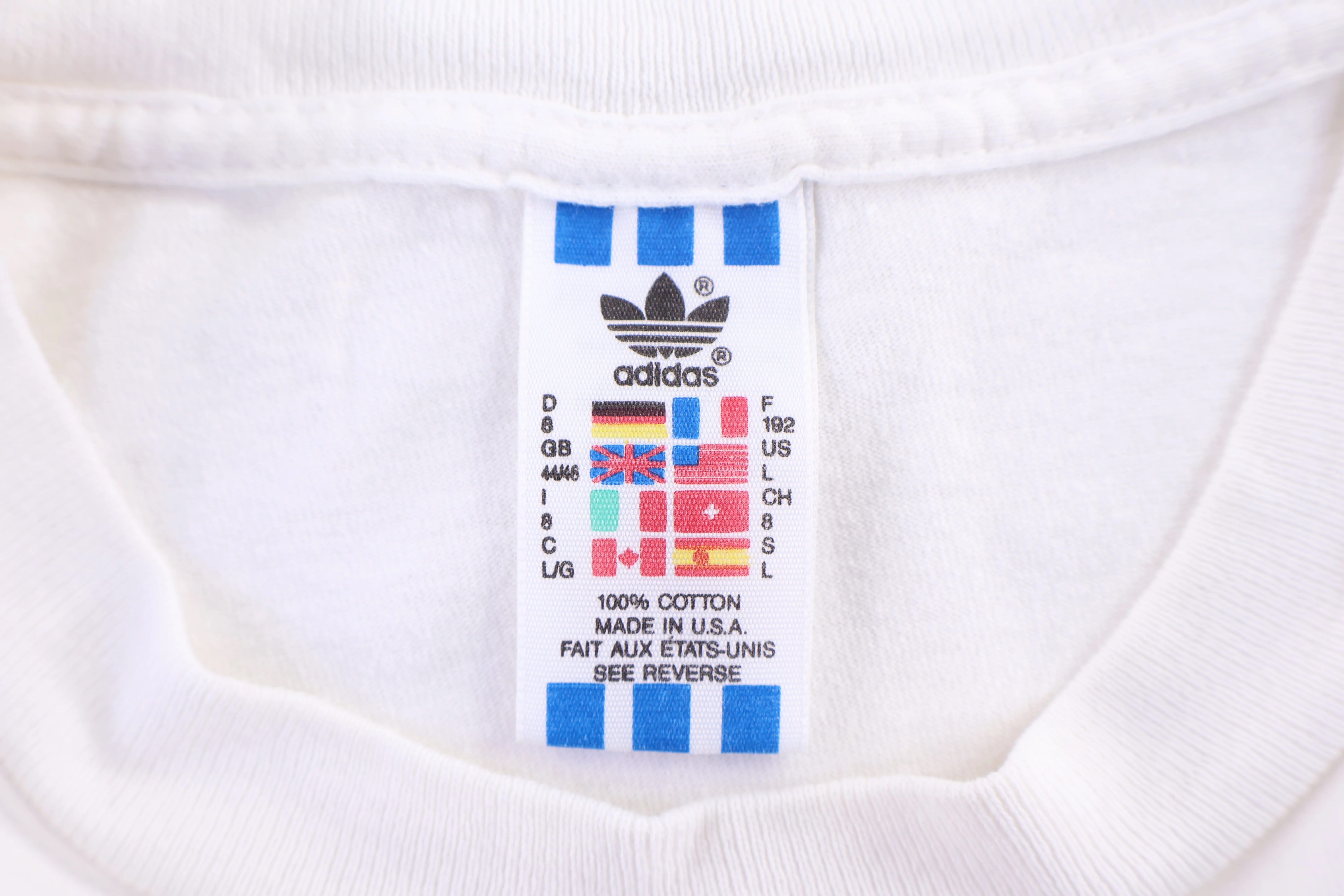 90's Adidas America Soccer T-shirt - Image 3