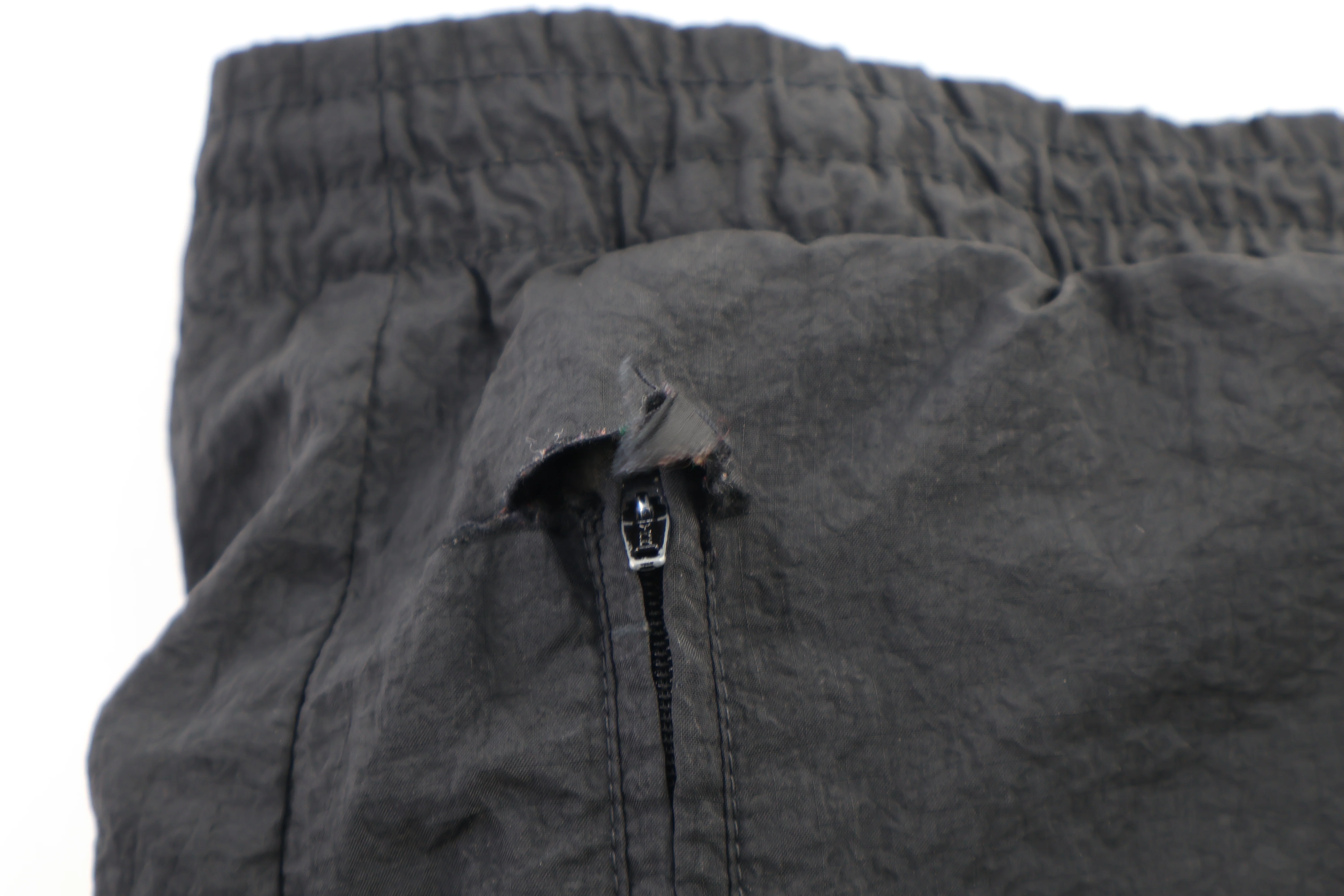 90's Adidas Embroidered Logo Black Track Pants - Image 3