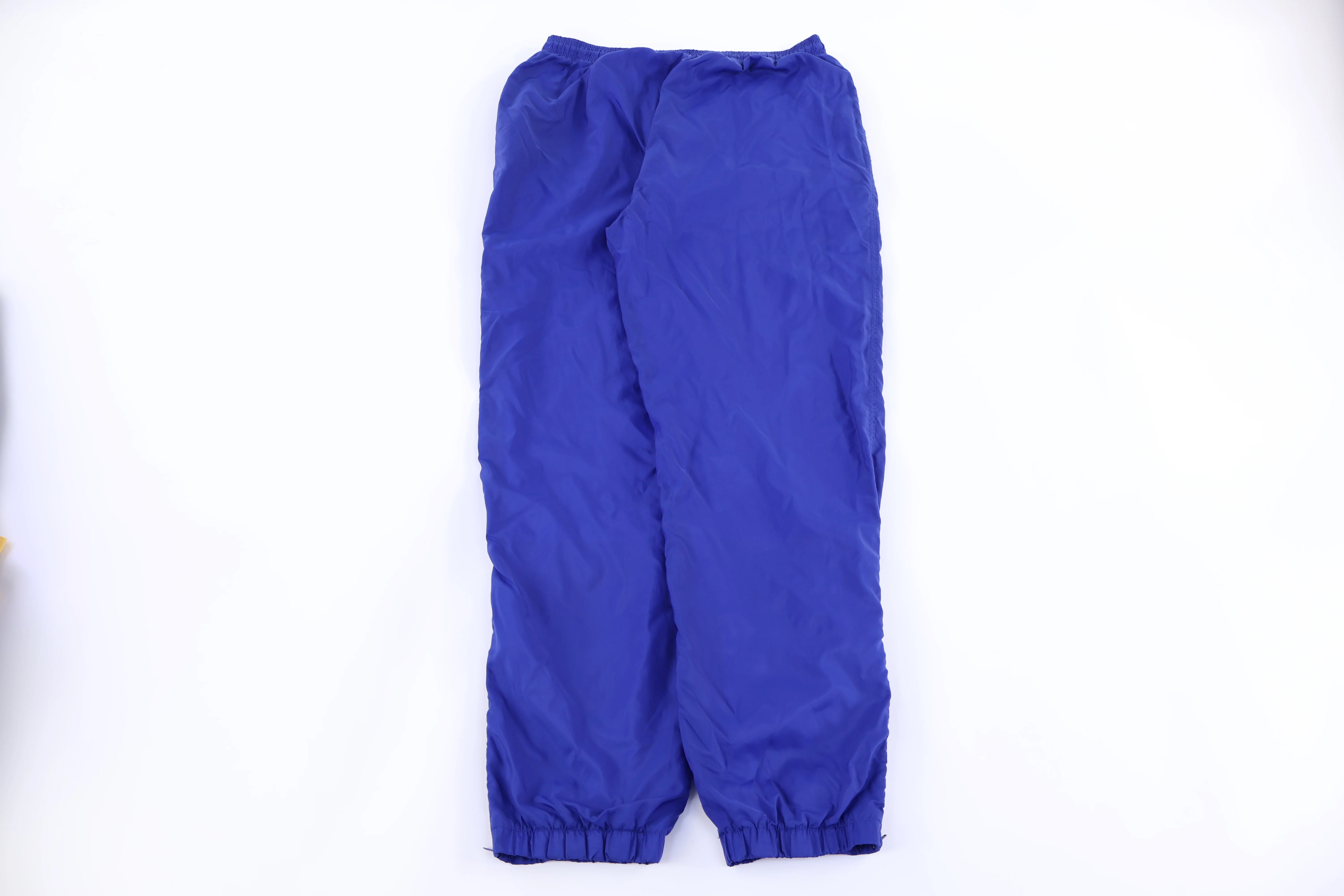 90's Adidas Embroidered Logo Blue Track Pants