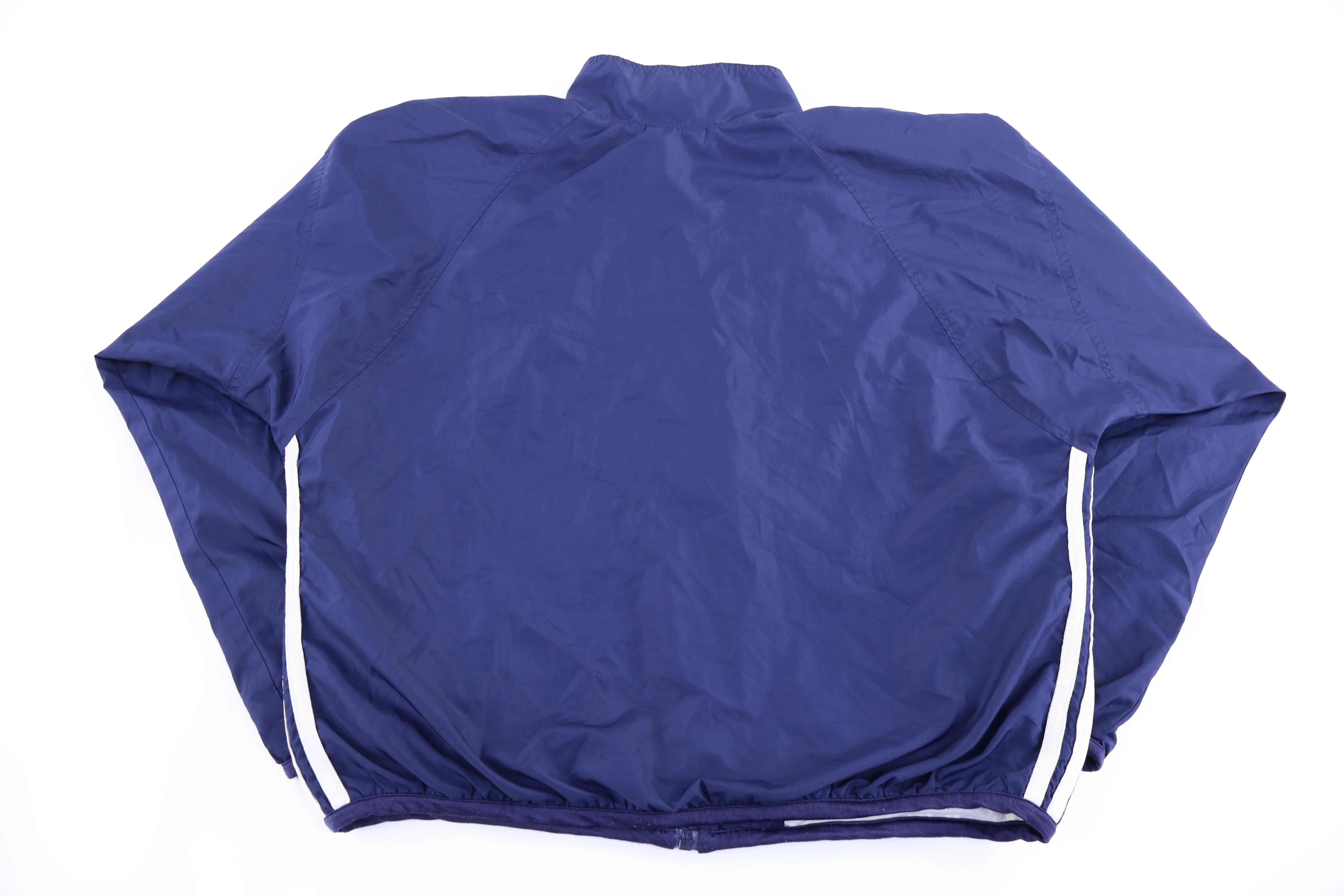 90's Adidas Embroidered Logo Full Zip Jacket - Image 2