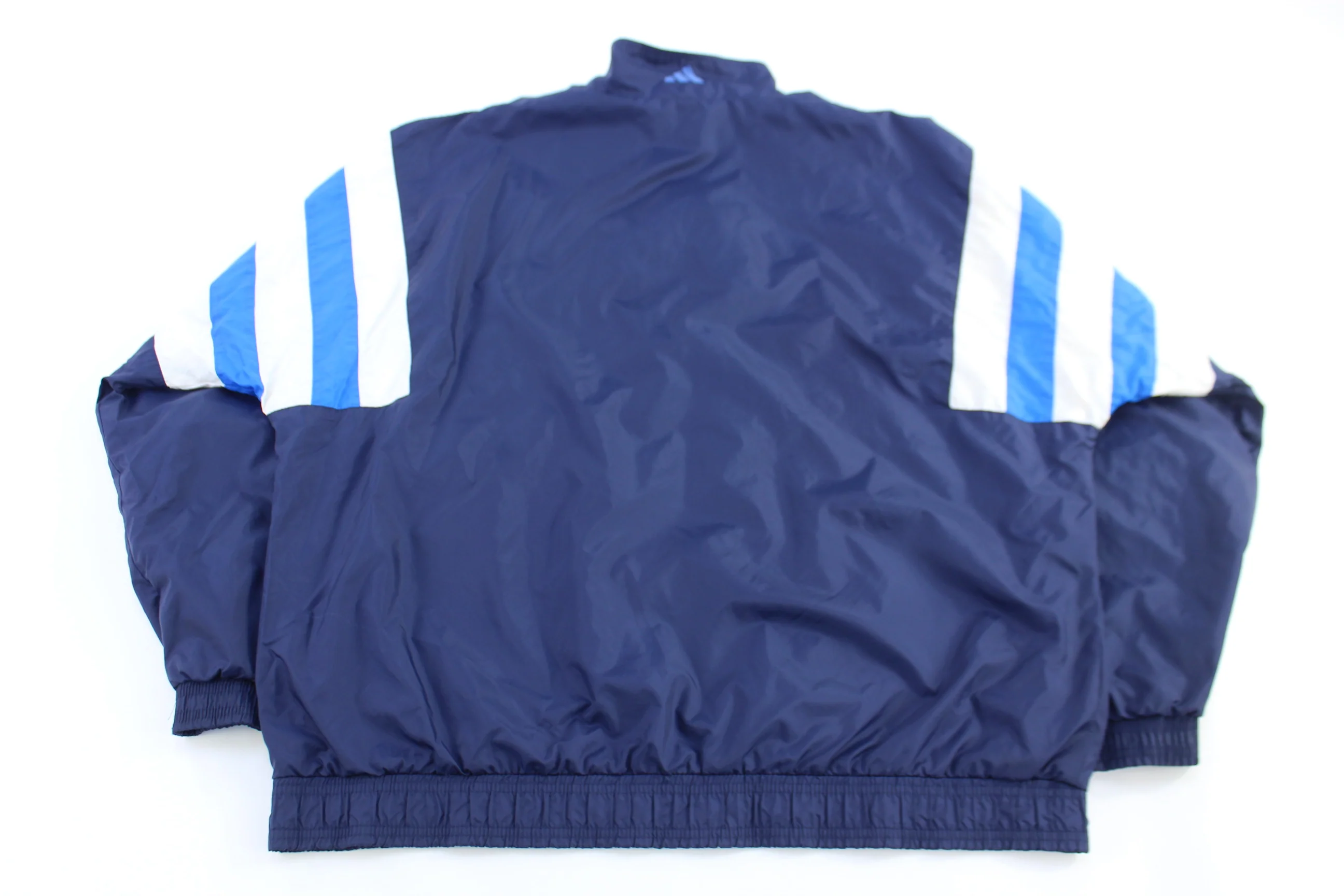 90's Adidas Embroidered Logo Full Zip Jacket - Image 2