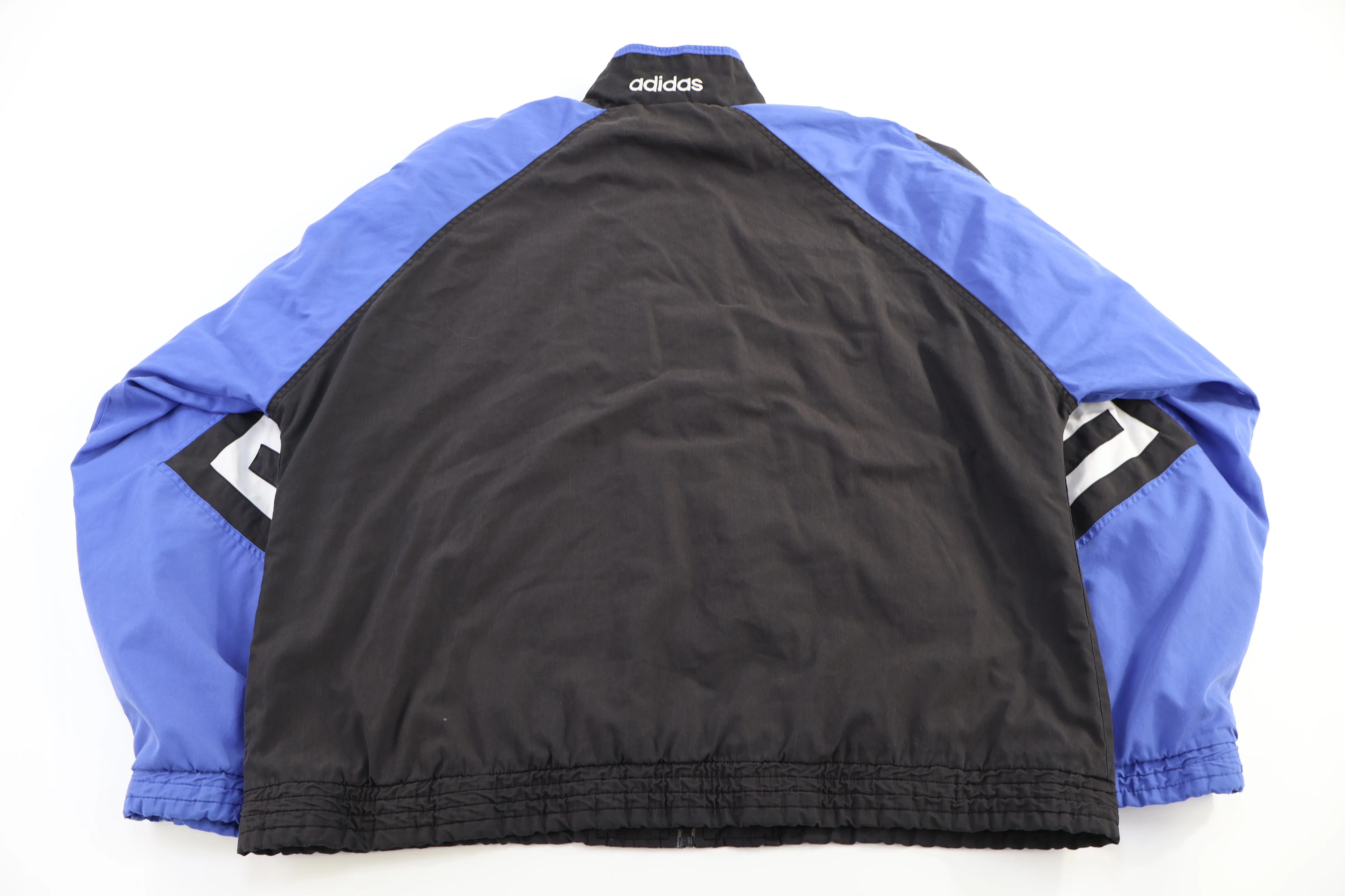 90's Adidas Embroidered Logo Full Zip Jacket - Image 2