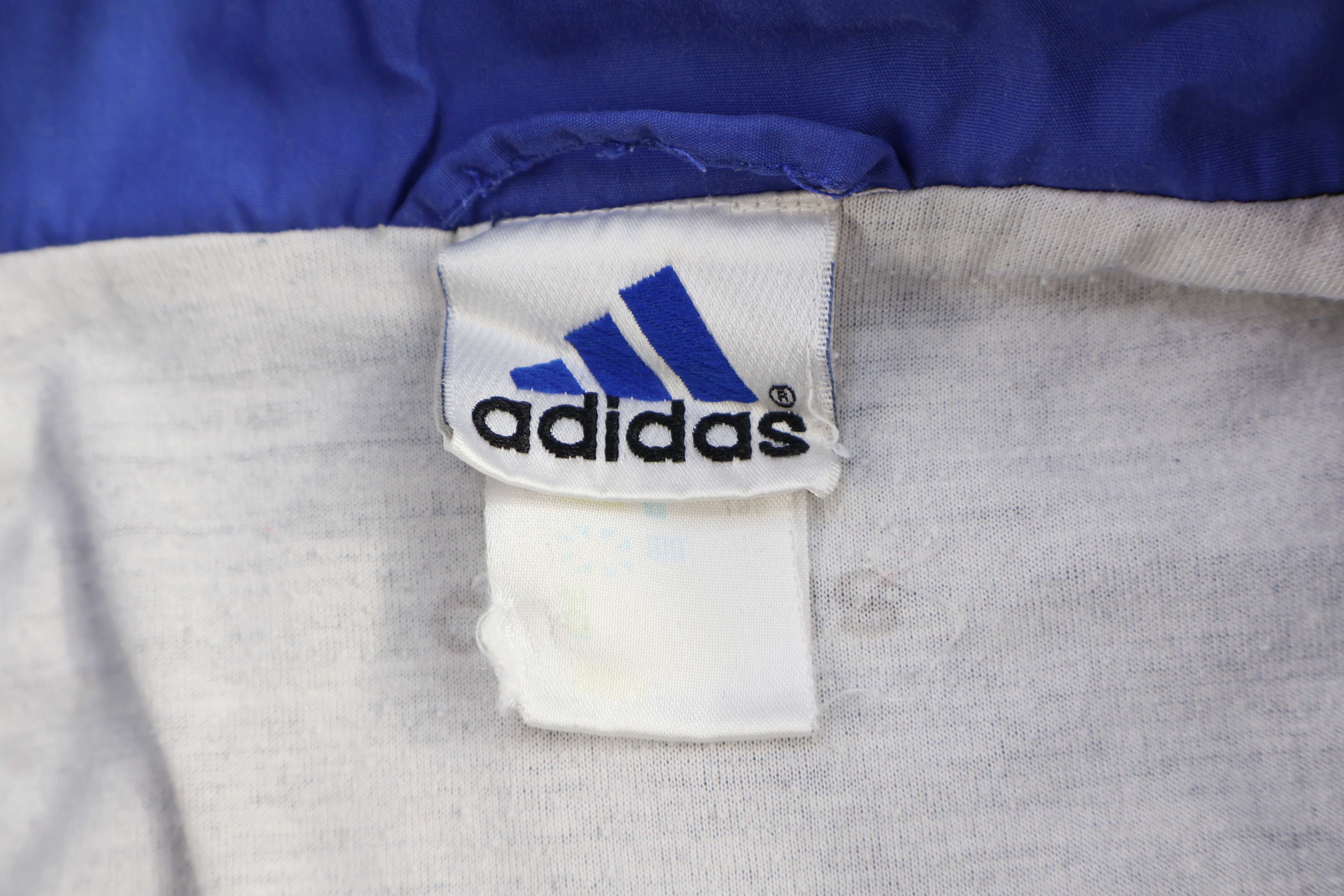 90's Adidas Embroidered Logo Full Zip Jacket - Image 3