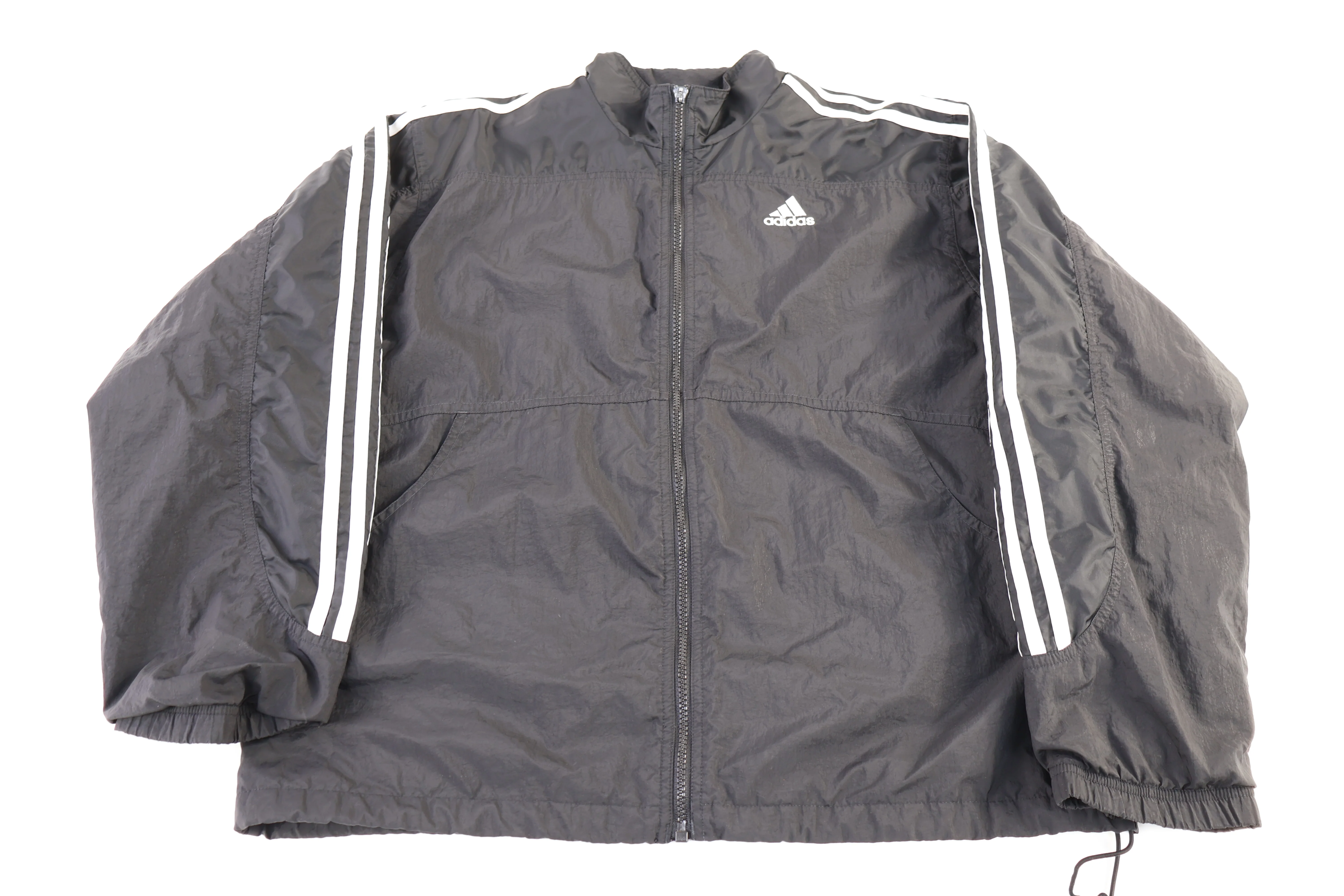 90's Adidas Embroidered Logo Full Zip Jacket