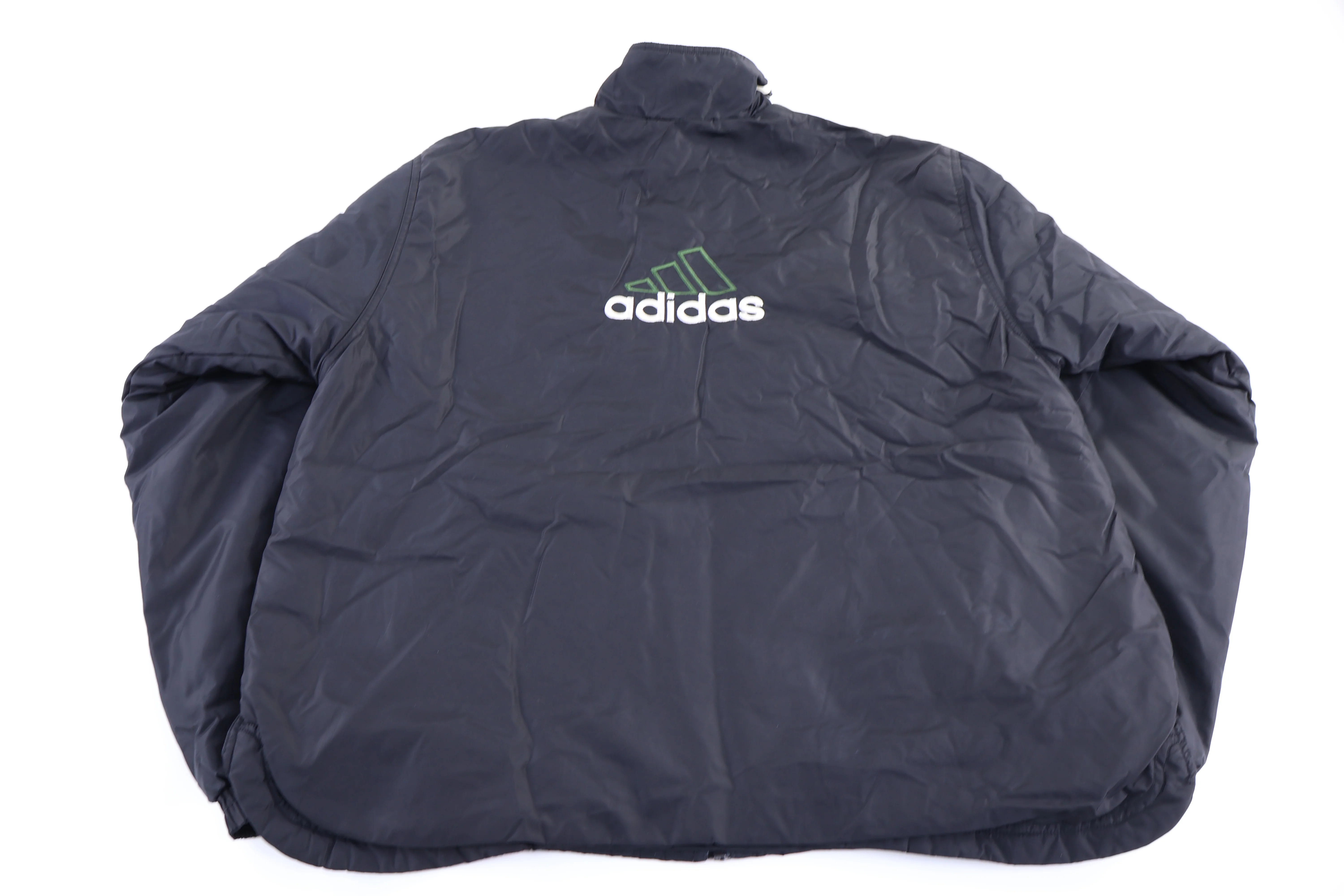 90's Adidas Embroidered Logo Full Zip Jacket - Image 2
