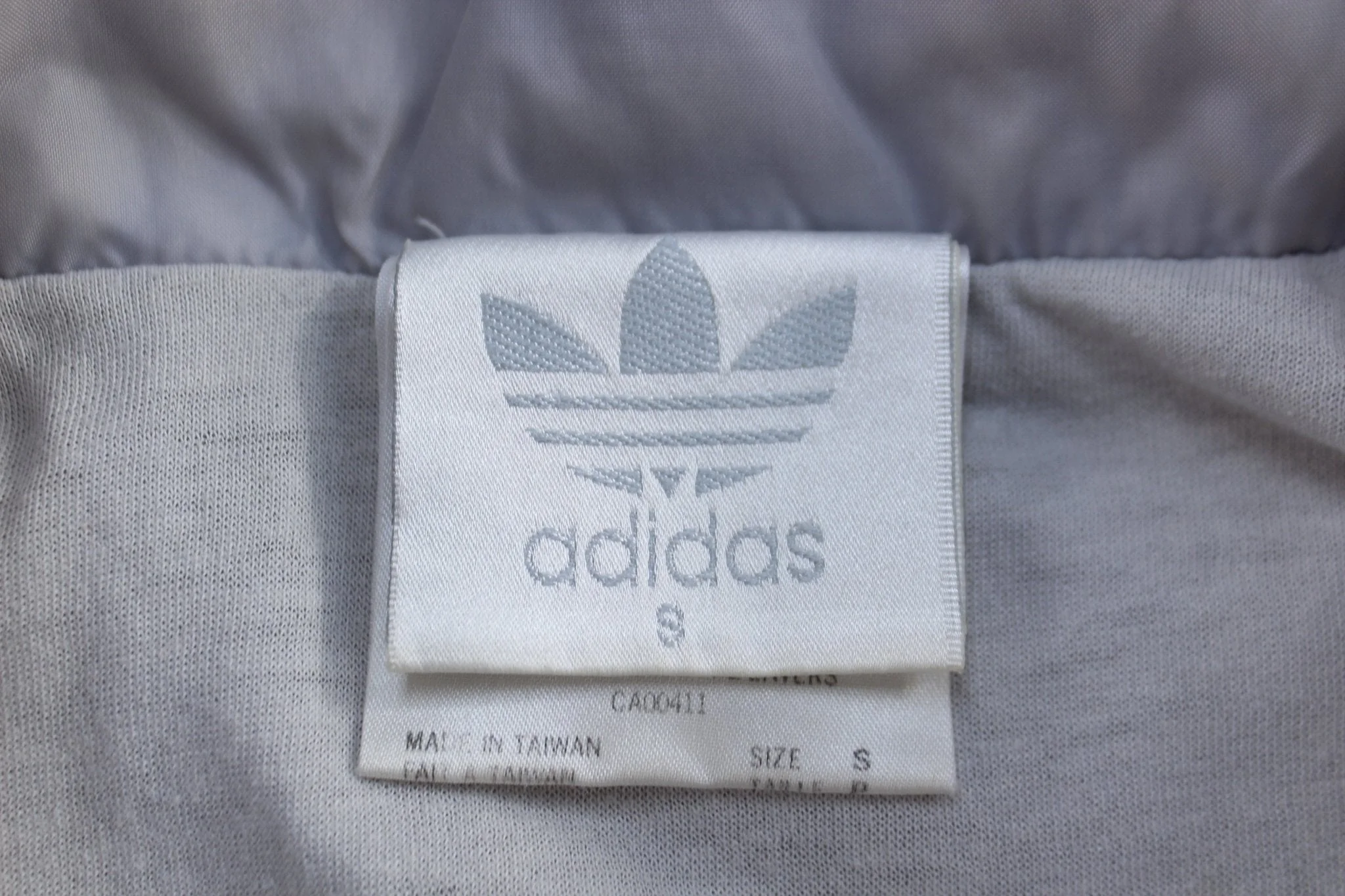 90's Adidas Embroidered Logo Full Zip Windbreaker - Image 3