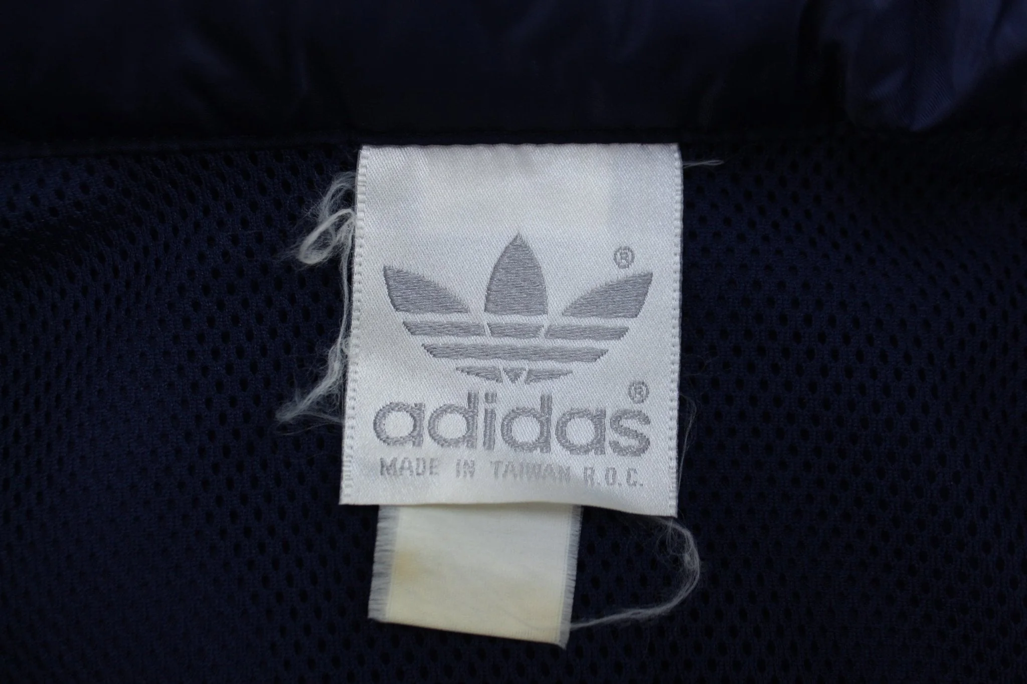 90's Adidas Embroidered Logo Quarter Zip Windbreaker - Image 3