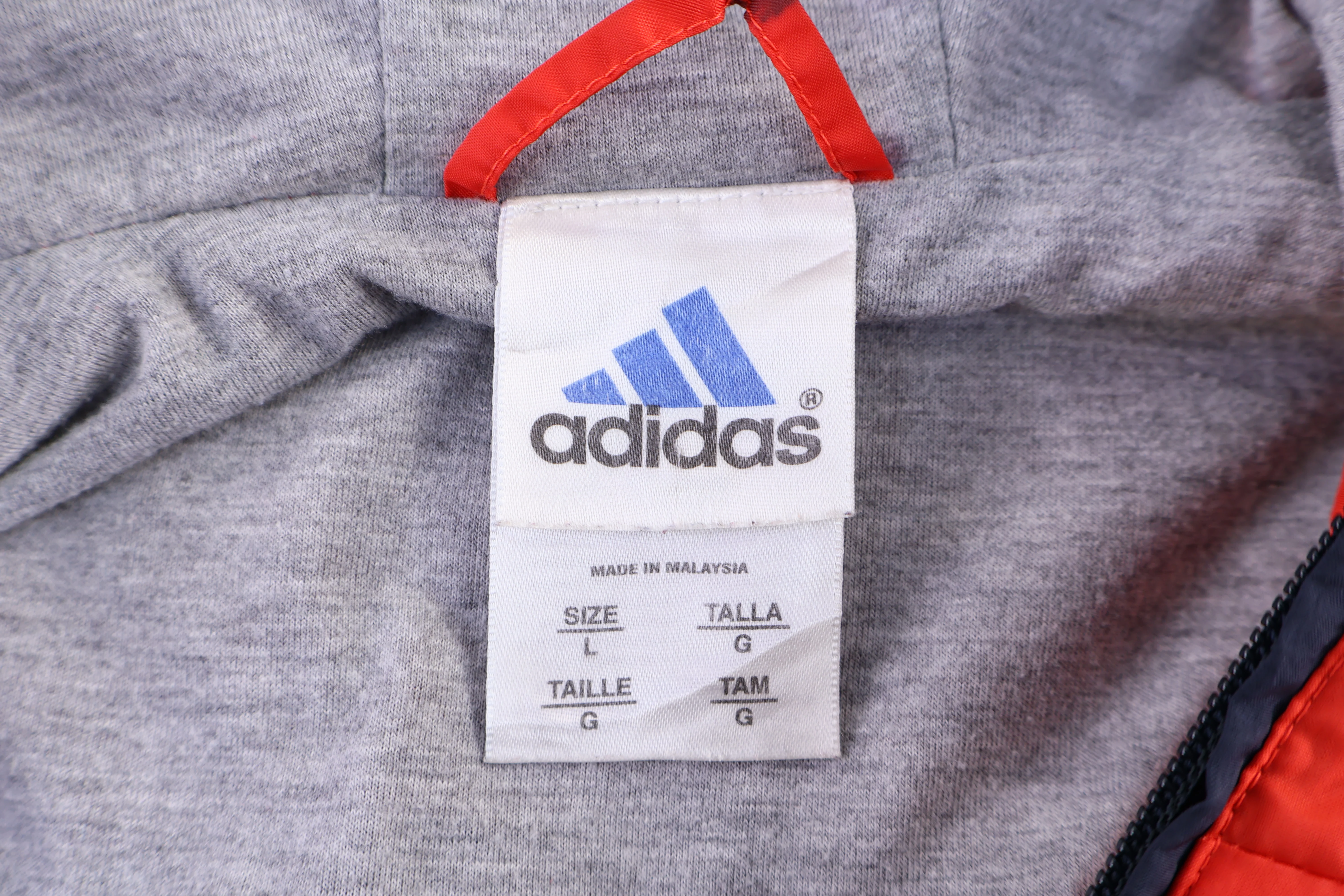 90's Adidas Multicolor Full Zip Jacket - Image 3