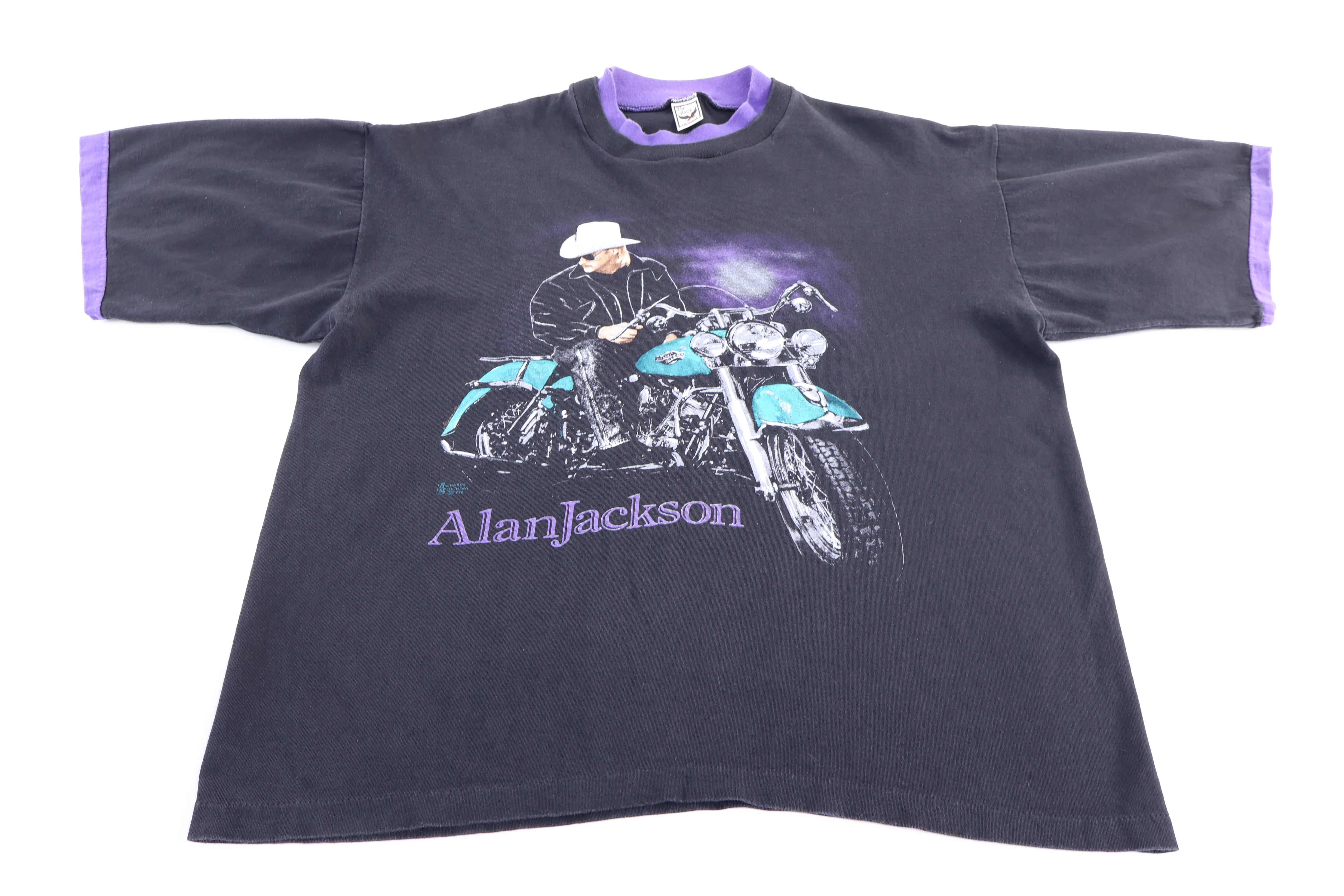 90's Alan Jackson A Lot About Living Tour T-shirt