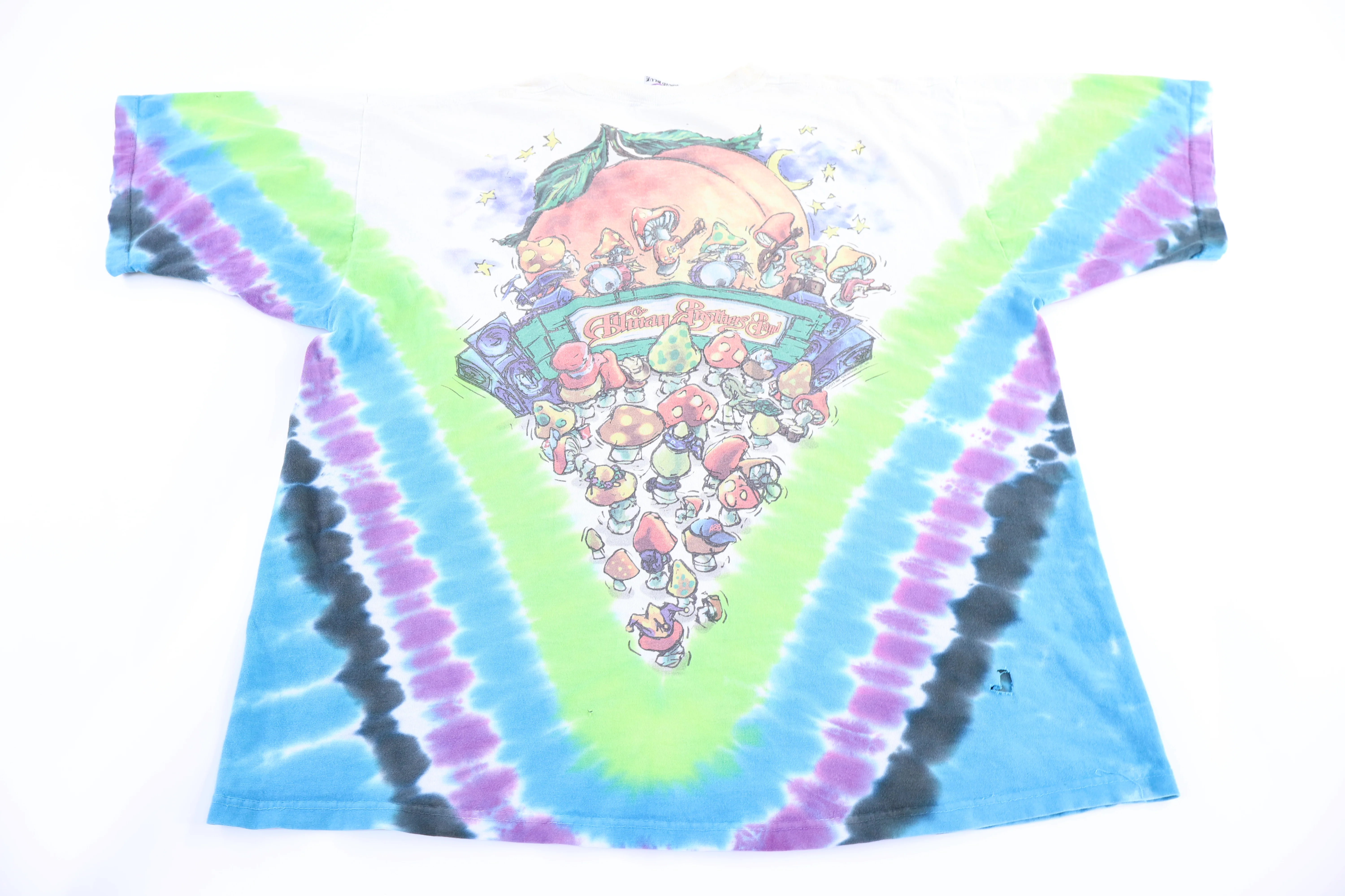 90's Allman Brothers Band Mushroom Express T-shirt - Image 2