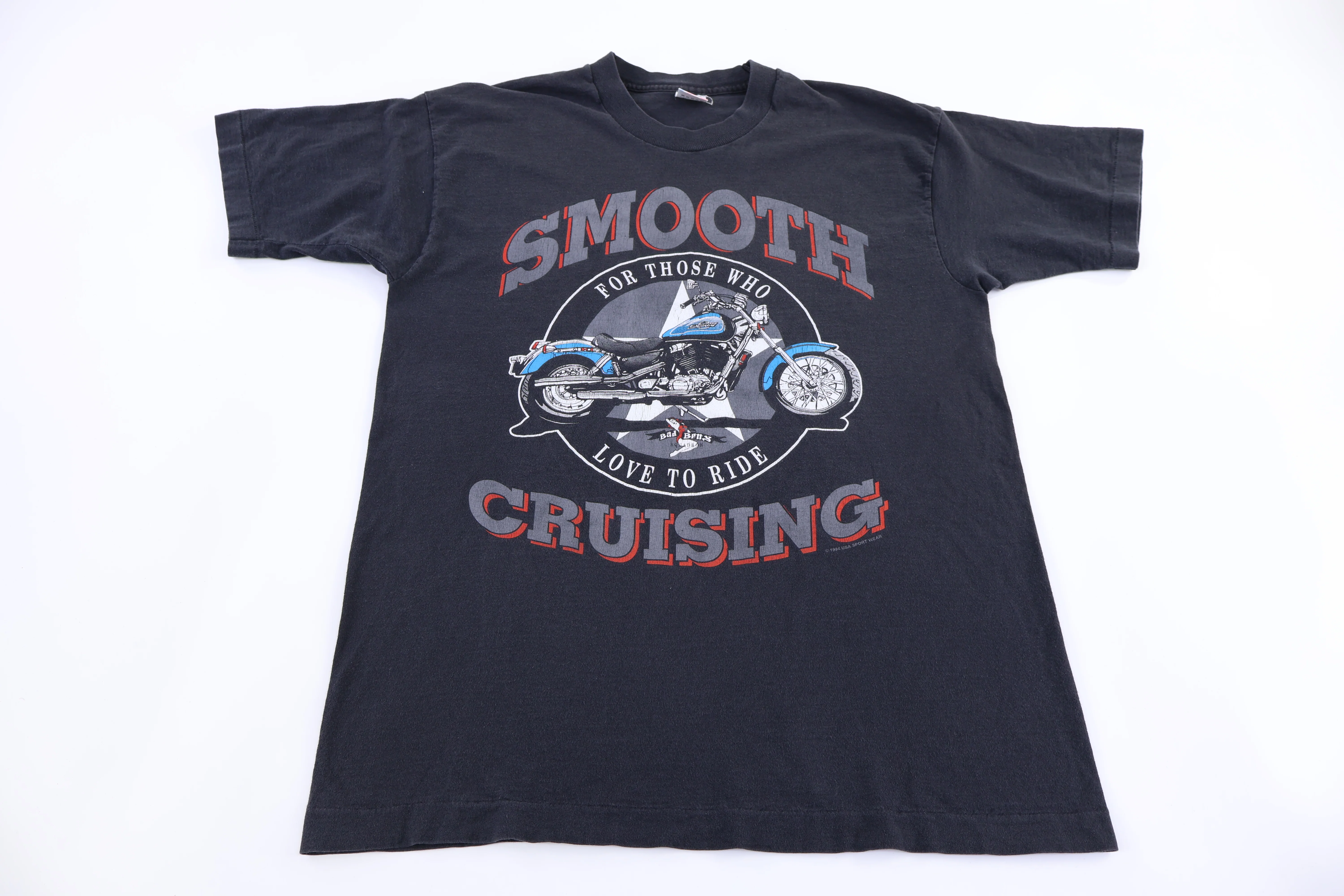 90's Bad Bettys Smooth Cruising Biker Graphic T-shirt