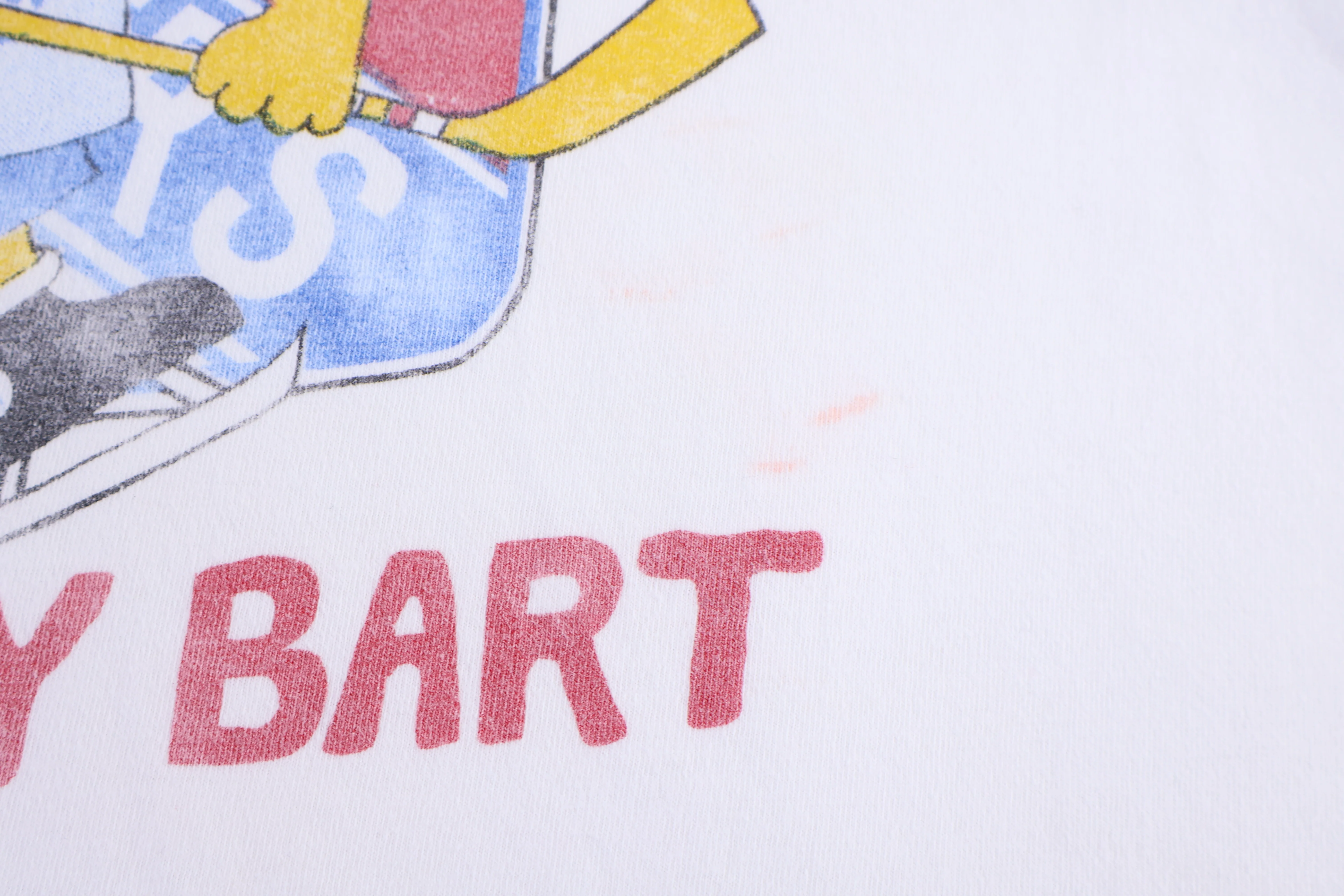 90's Bart Simpson New York Rangers Hockey T-shirt - Image 3