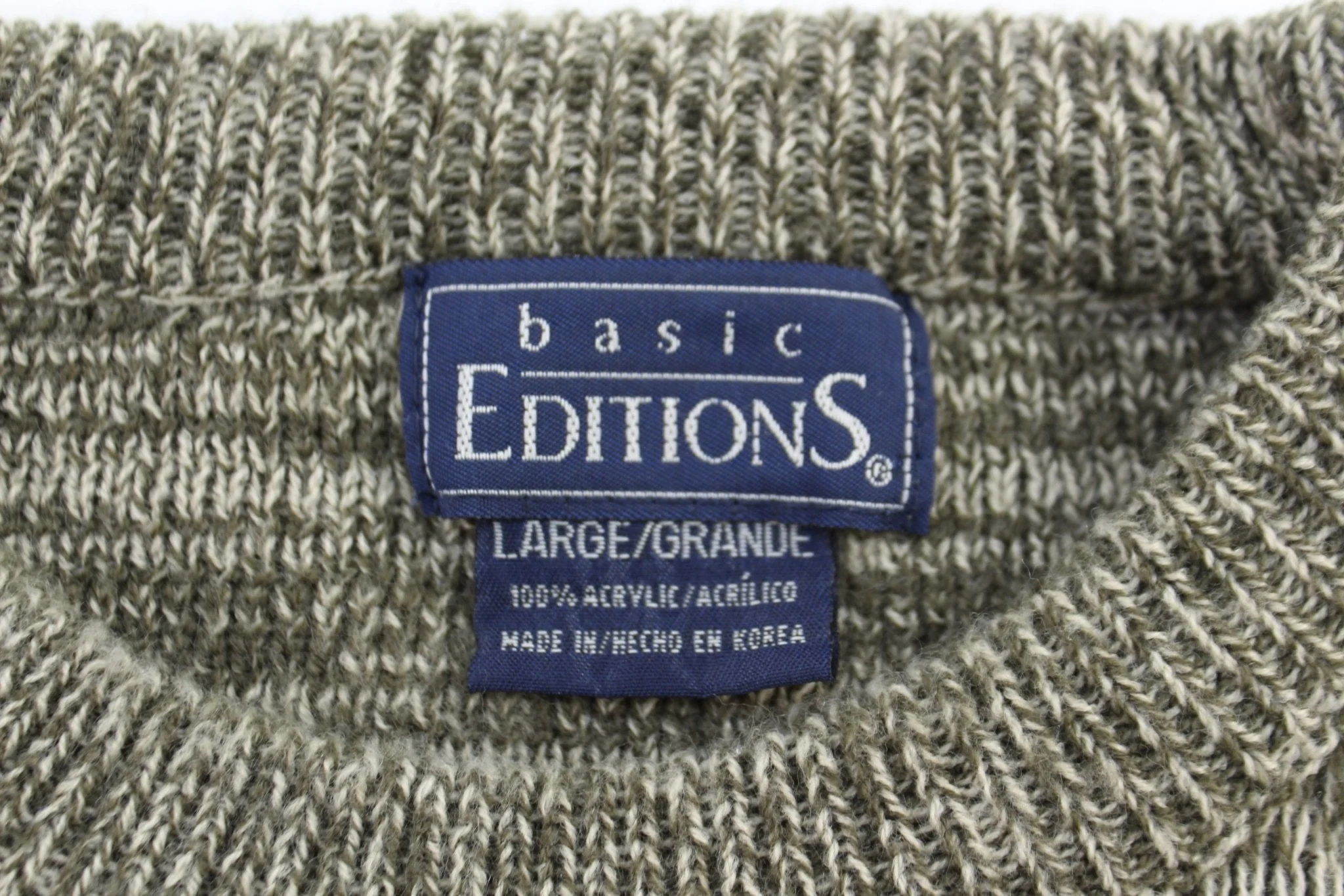 90's Basic Editions Multipatterned Knit Sweater - Image 3