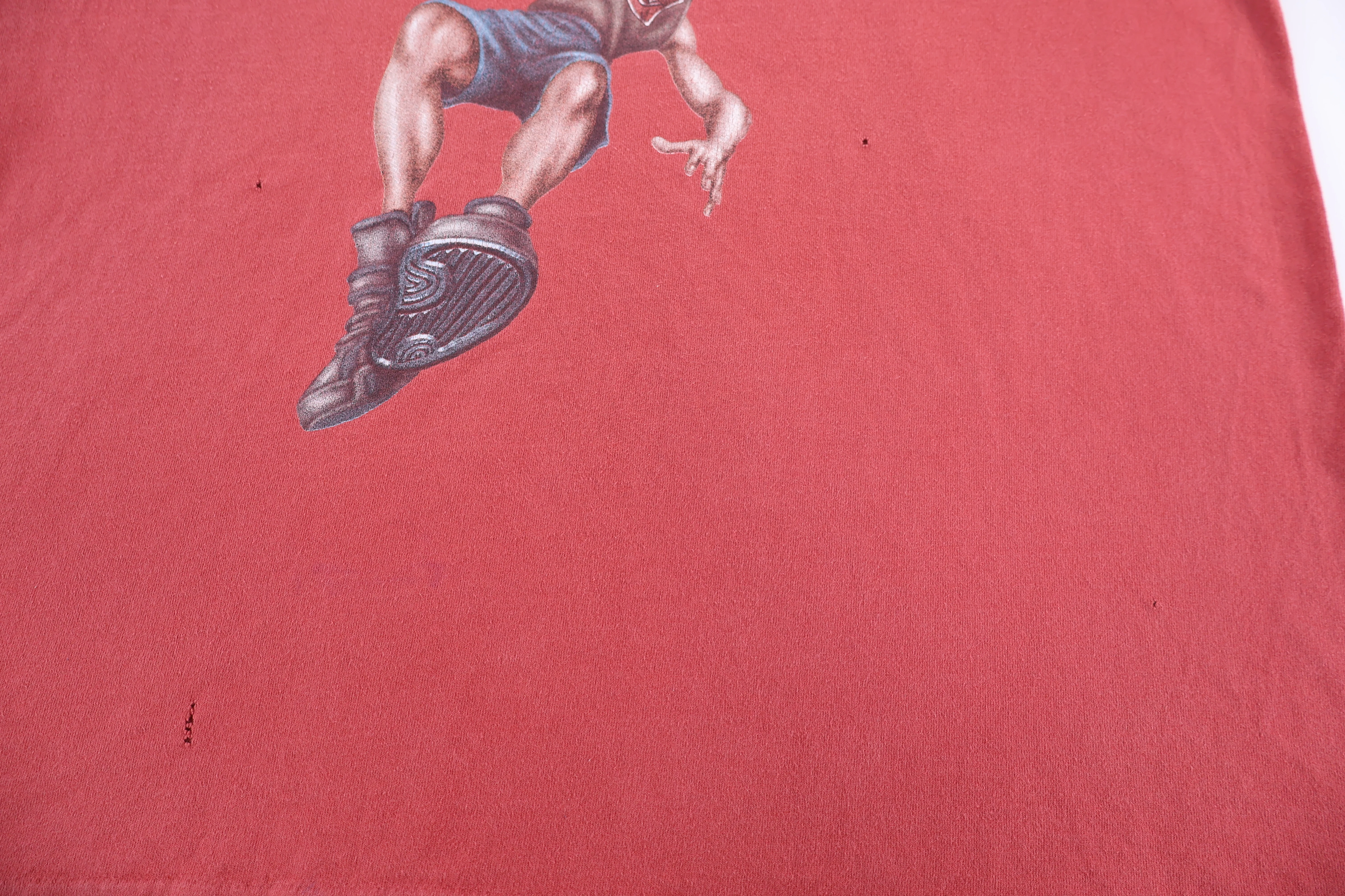 90's Basketball Slam Dunk Graphic T-shirt - Image 3