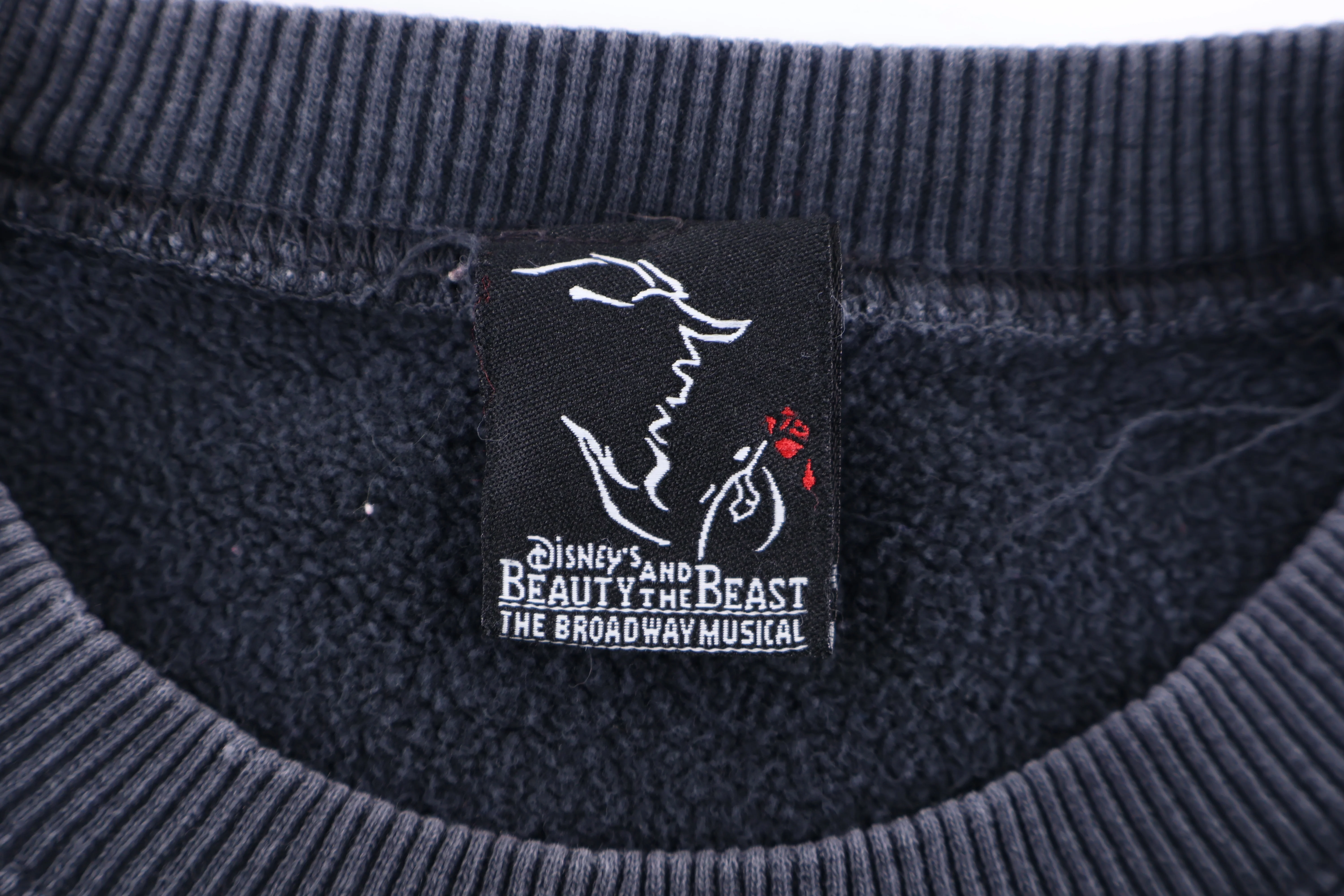 90's Beauty And The Beast Musical Sweatshirt - Image 4