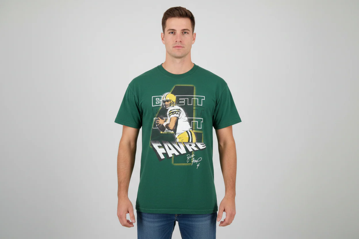 90's Brett Favre Green Bay Packers T-shirt