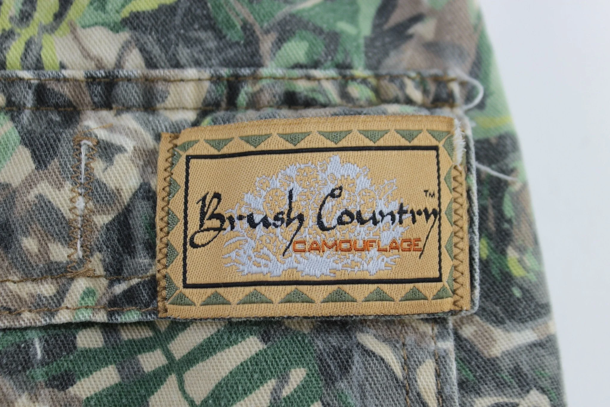 90's Bush Country Camo Cargo Pants - Image 3