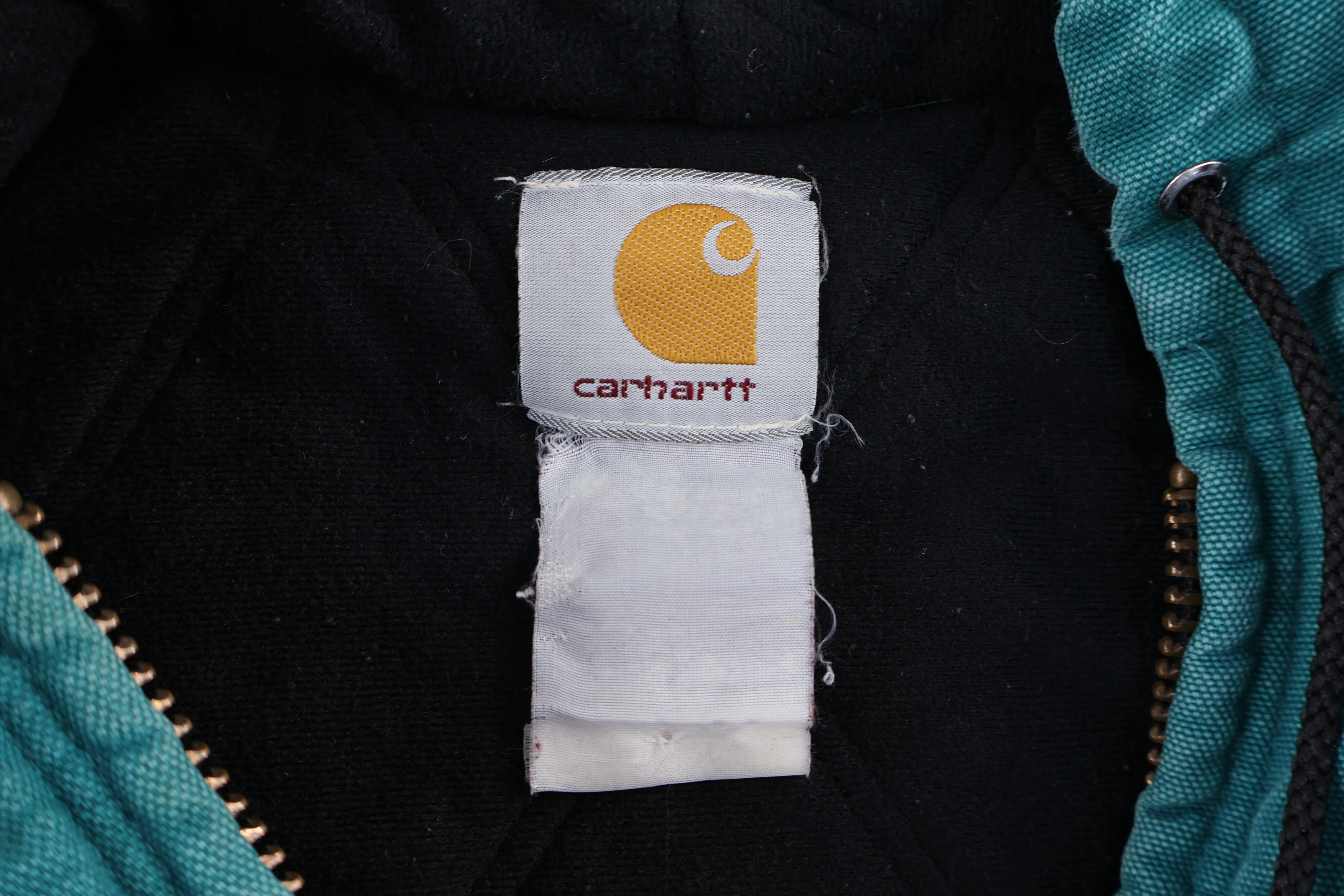 90's Carhartt Aztec Pattern Full Zip Jacket - Image 4