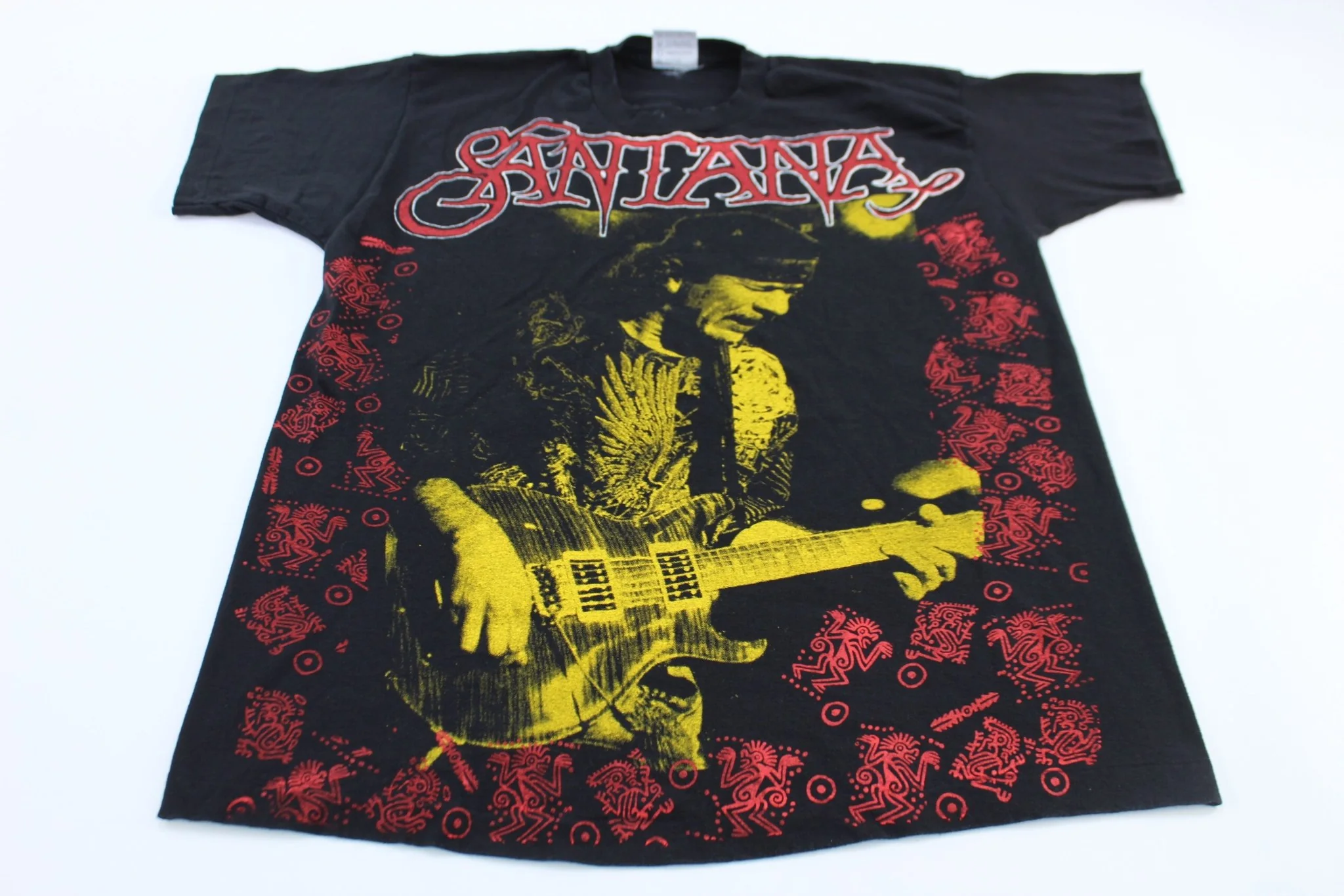 90's Carlos Santana All Over Print T-Shirt