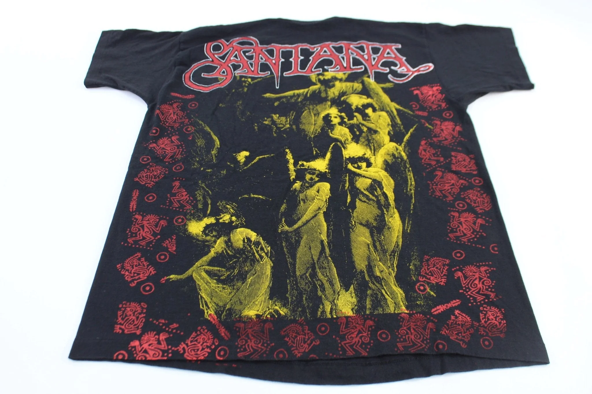 90's Carlos Santana All Over Print T-Shirt - Image 2