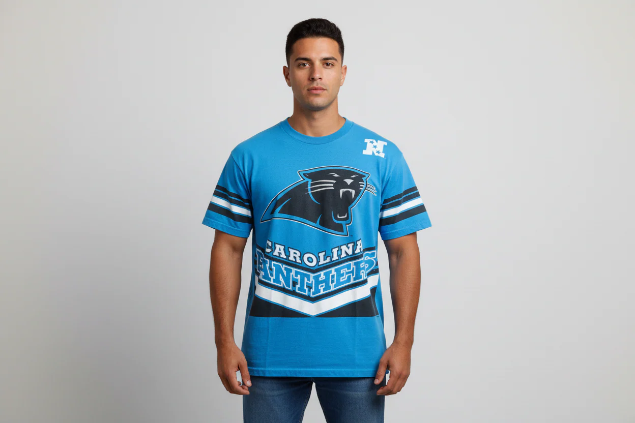 90's Carolina Panthers Football T-shirt
