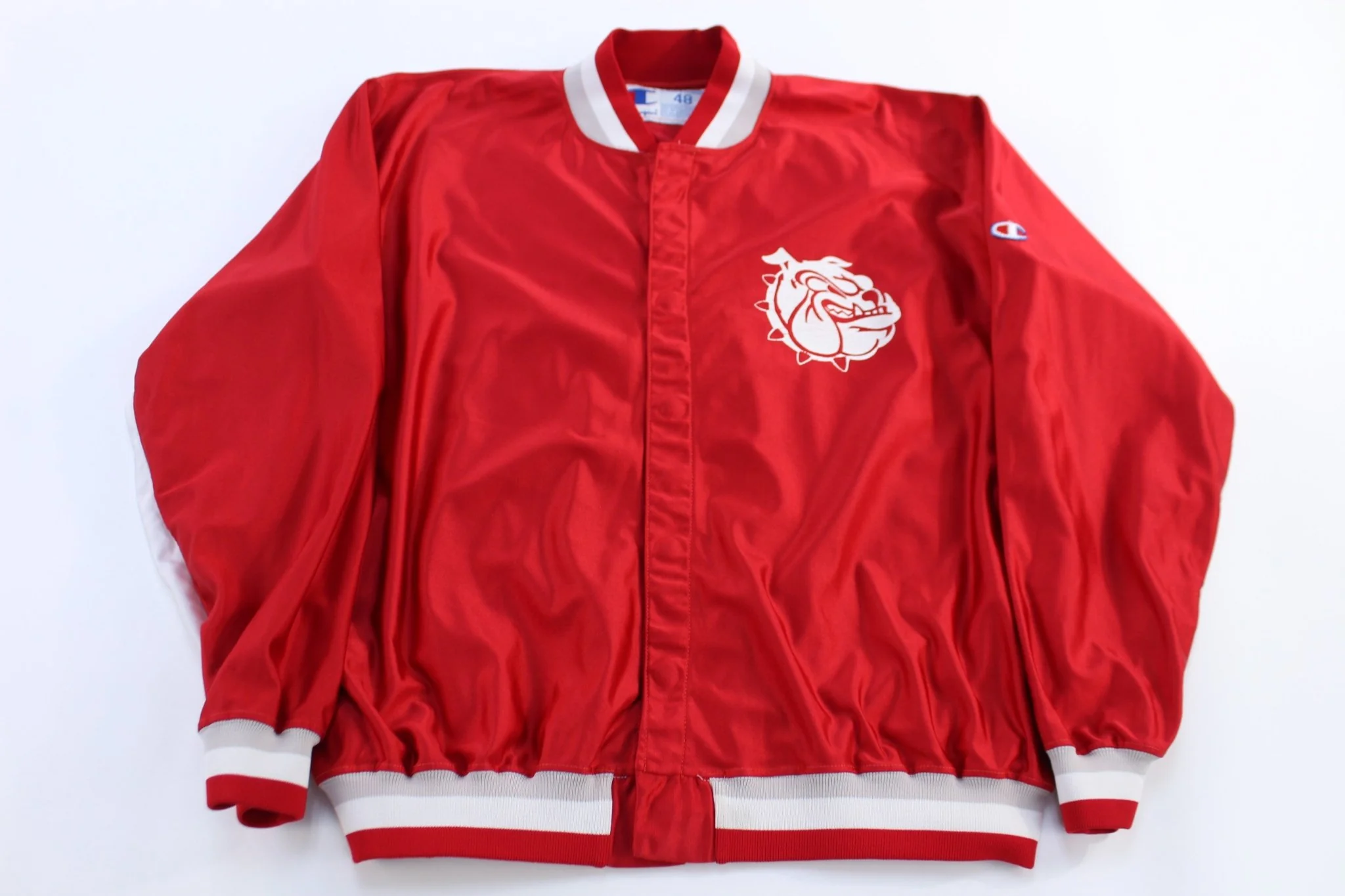 90's Champion Bulldogs Satin Jacket